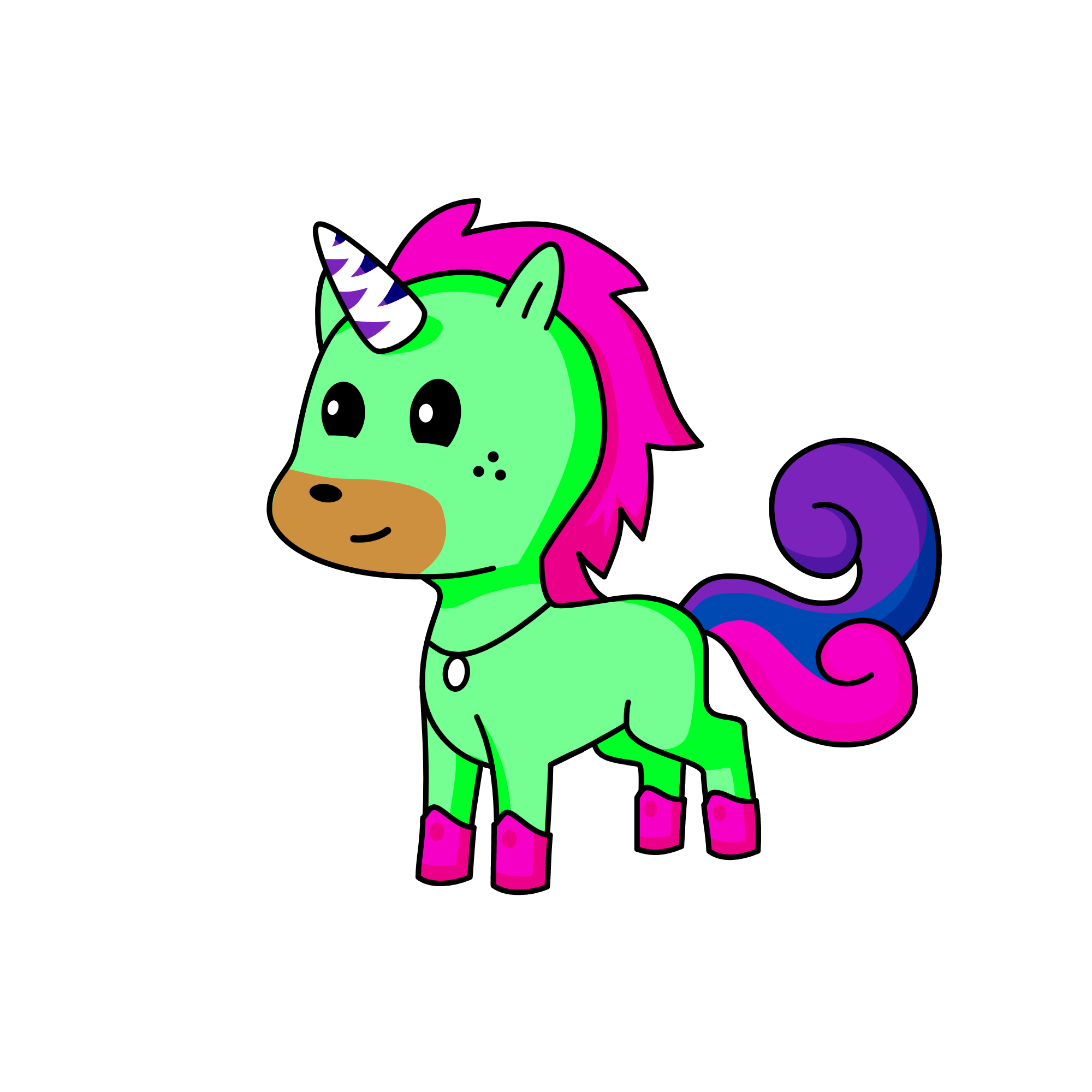 Niceo, the unicorn
