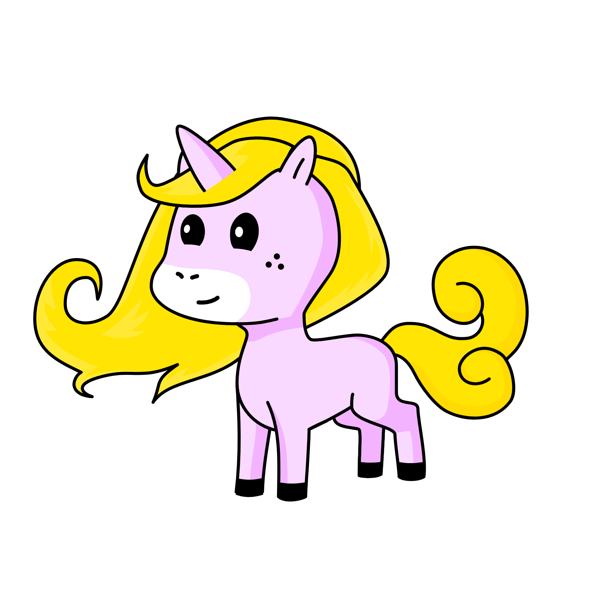 jelly fruit, the unicorn