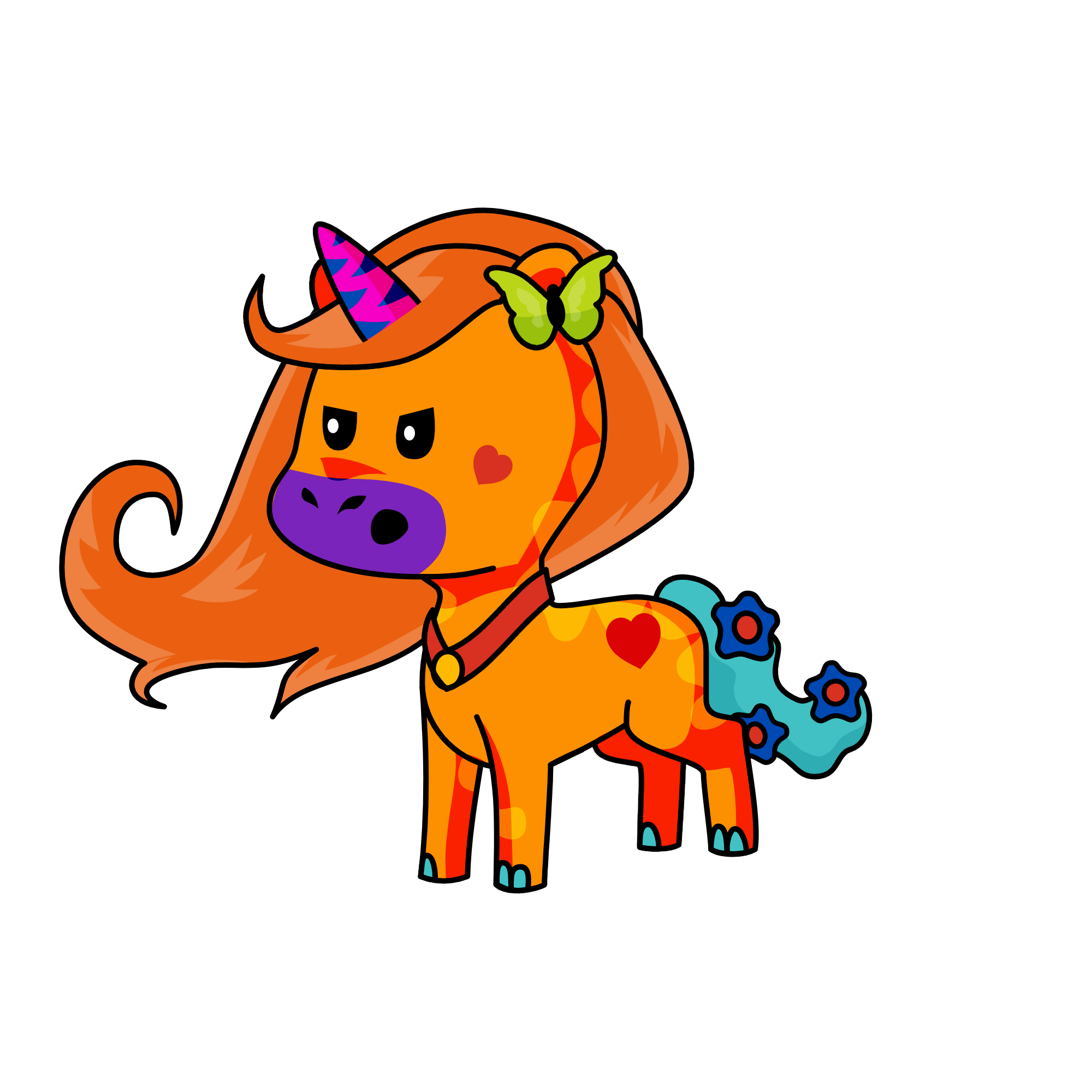 axana, the unicorn