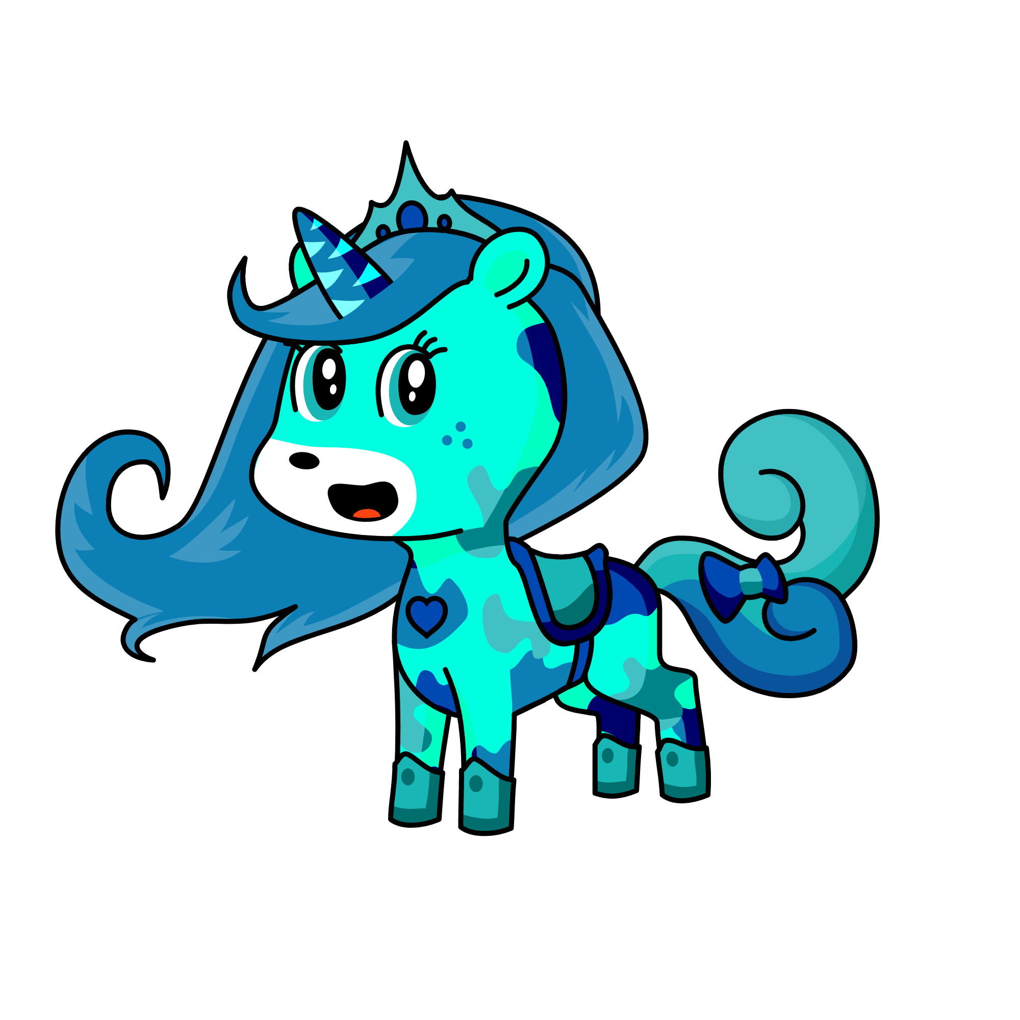 Unique Corny, the unicorn