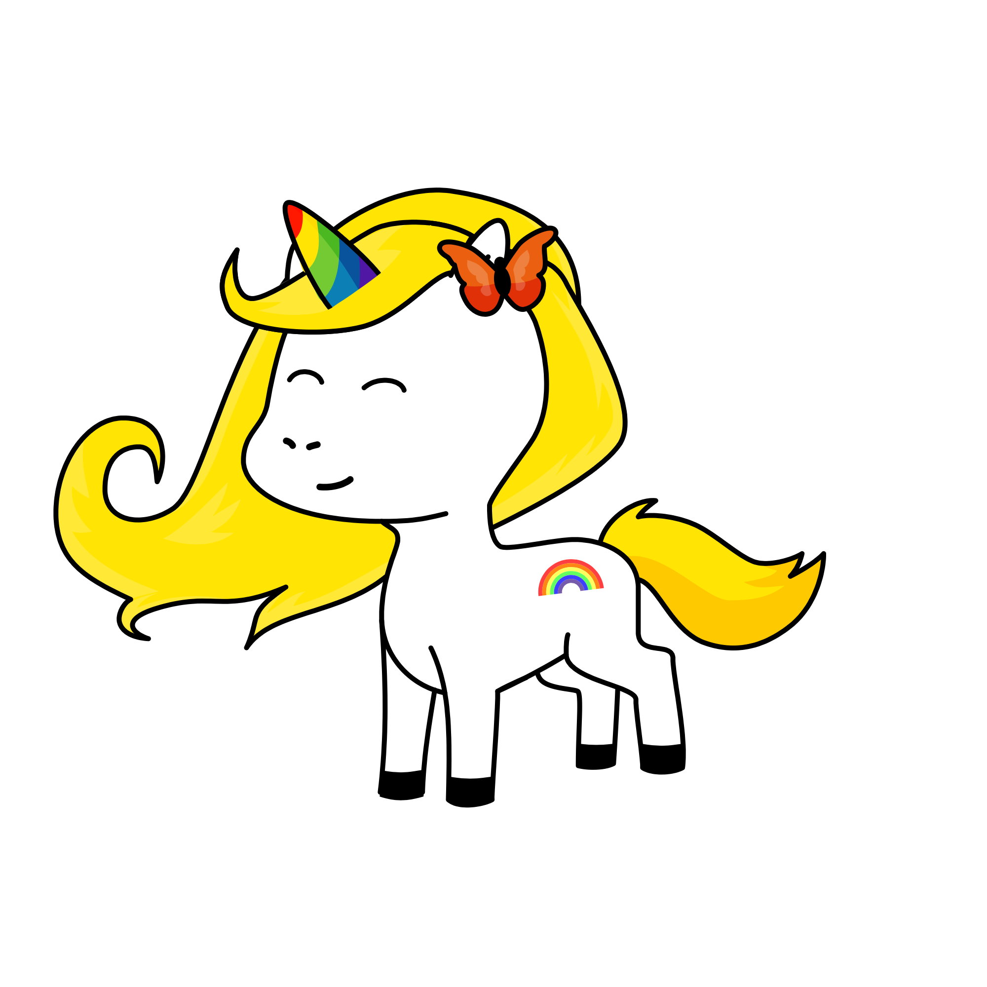 Violetta, the unicorn