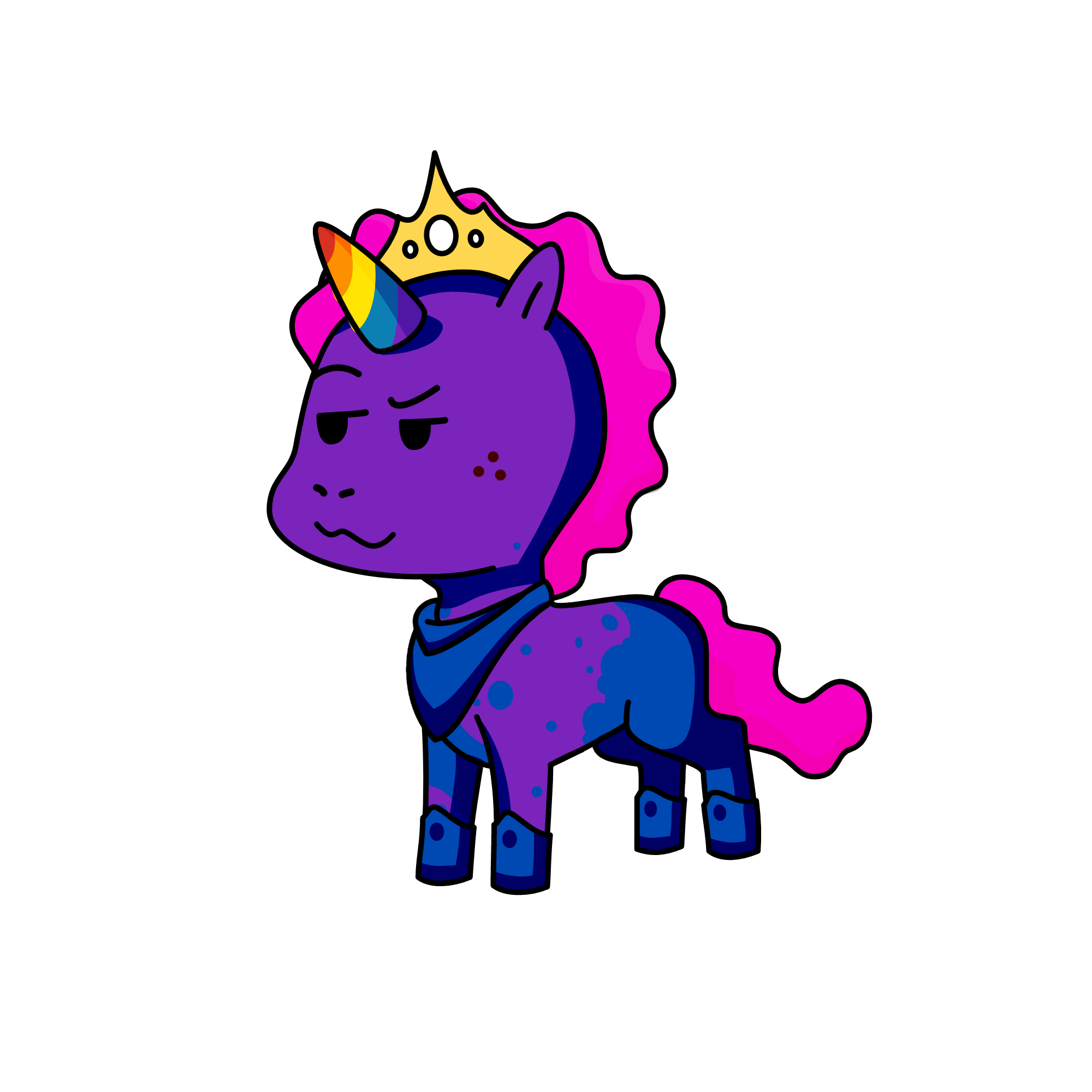 Fabulosa, the unicorn