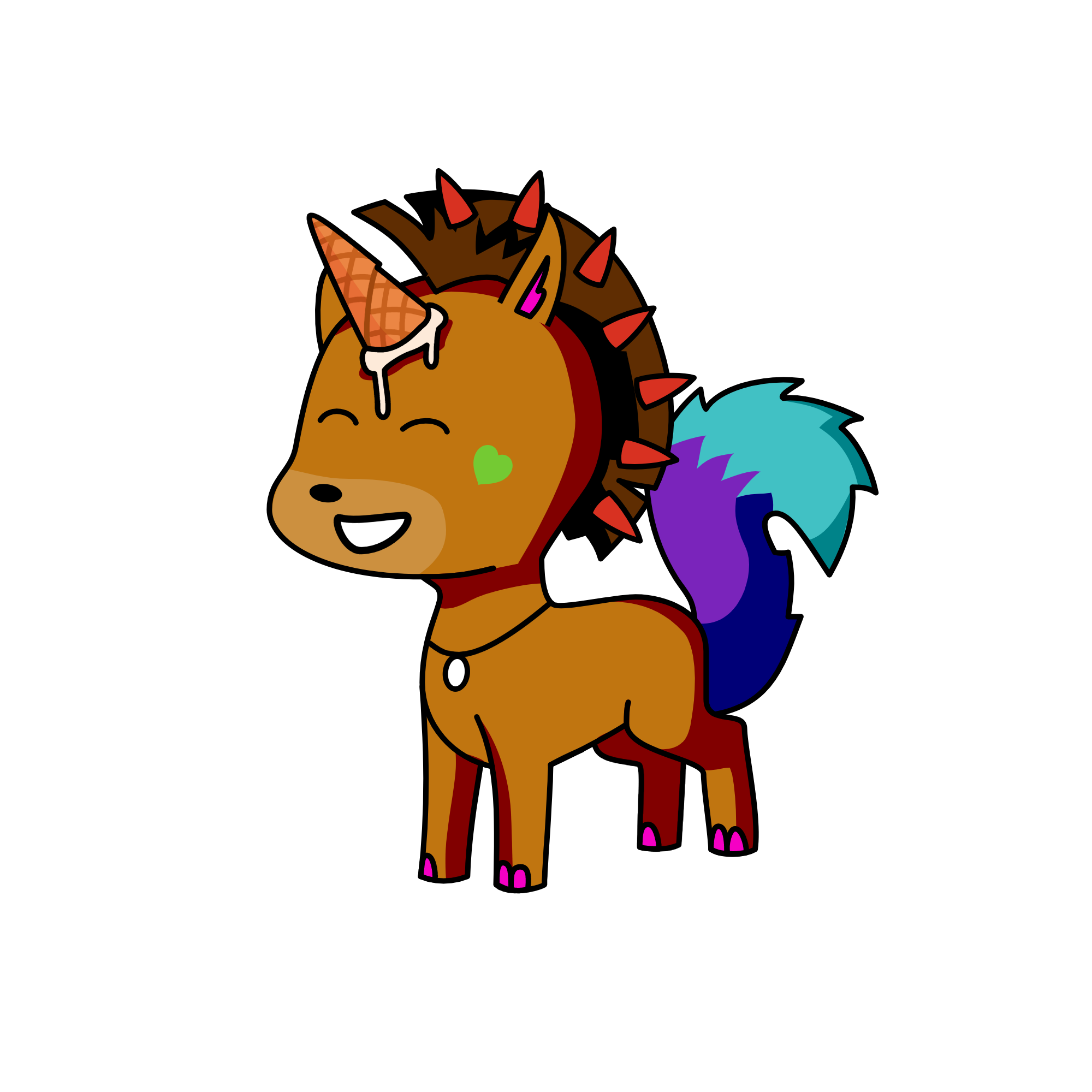 brauni, the unicorn