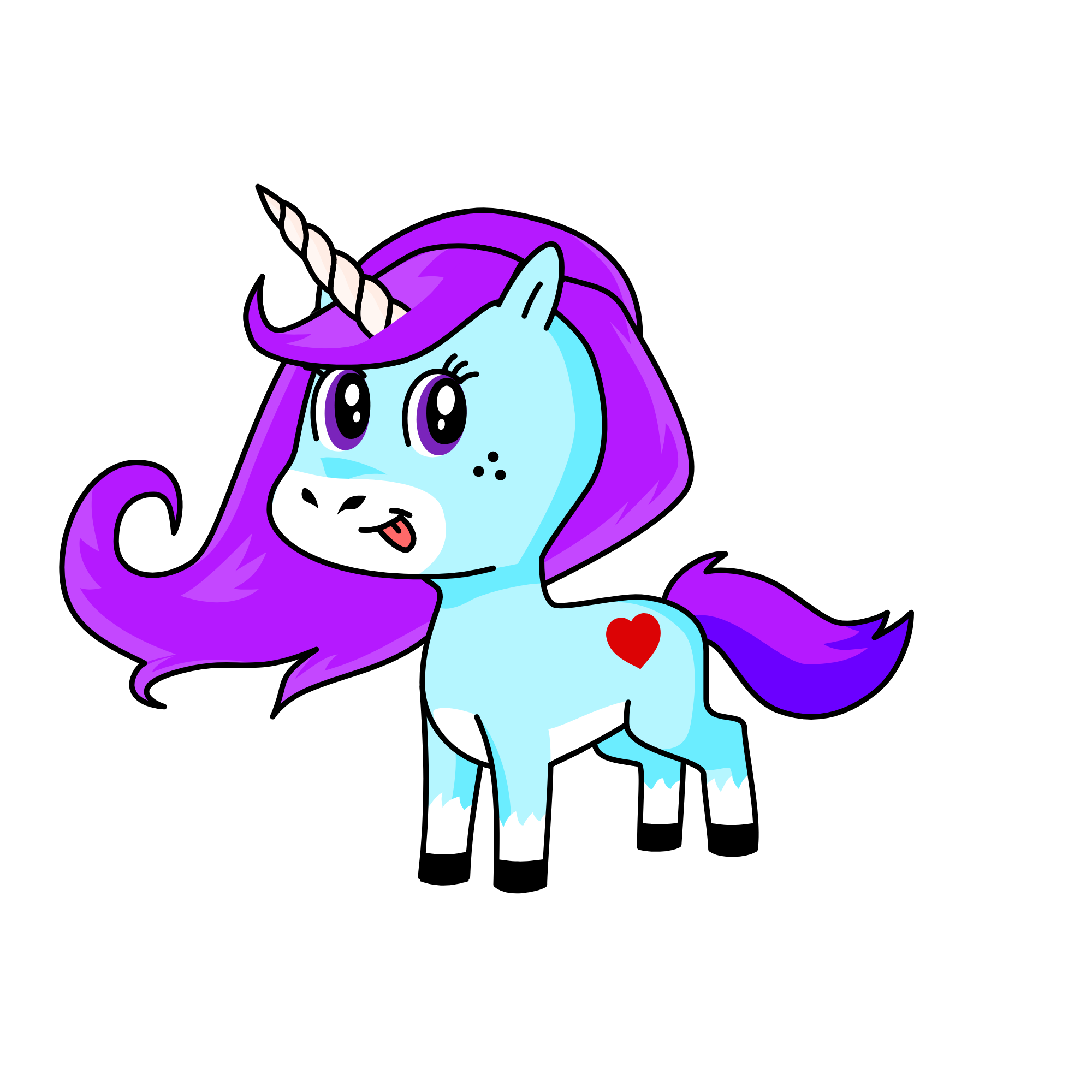 charlet, the unicorn
