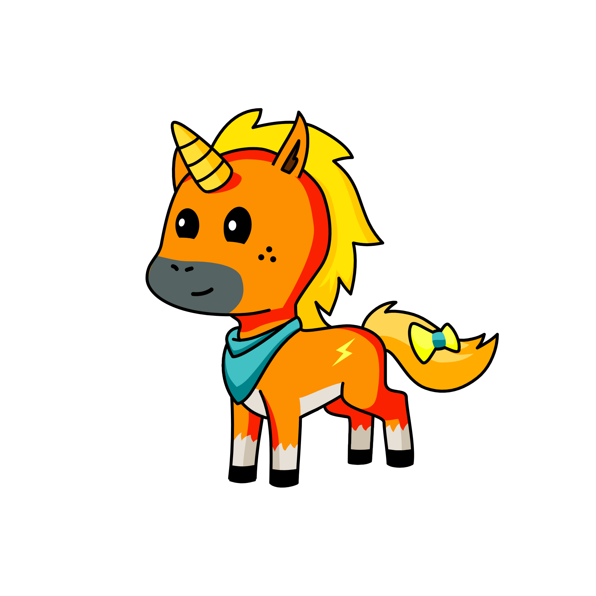 Sparky, the unicorn