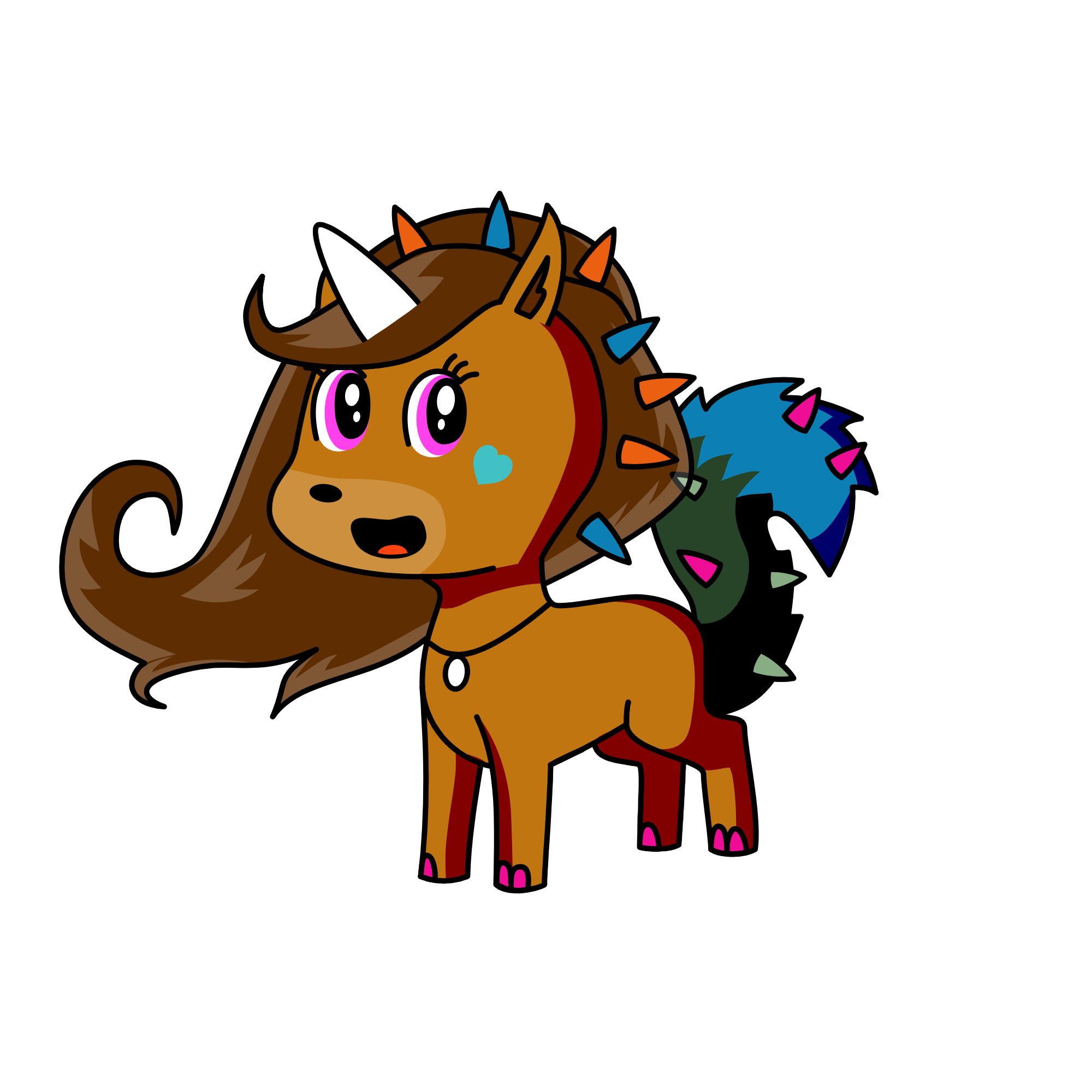 braina, the unicorn