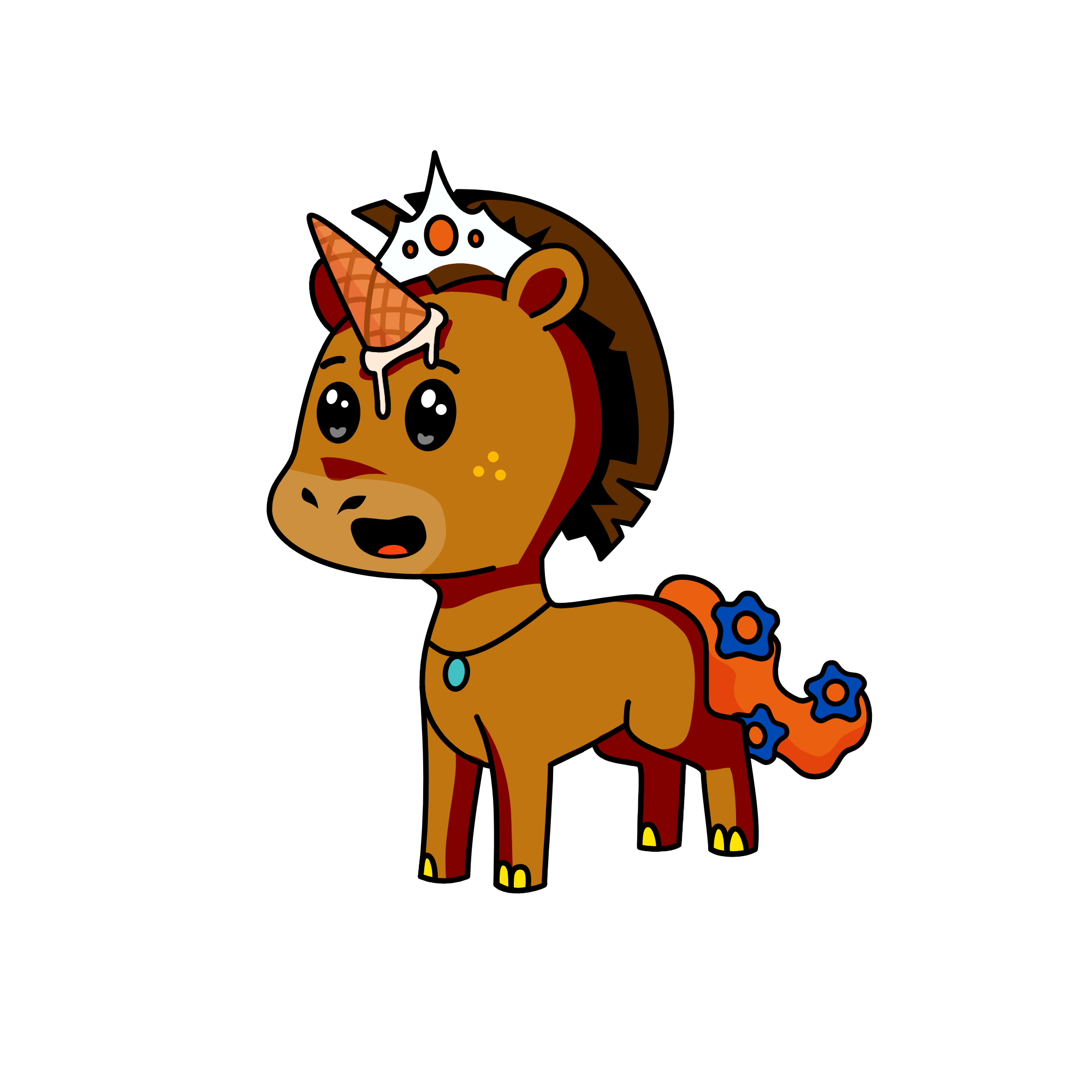 odi, the unicorn