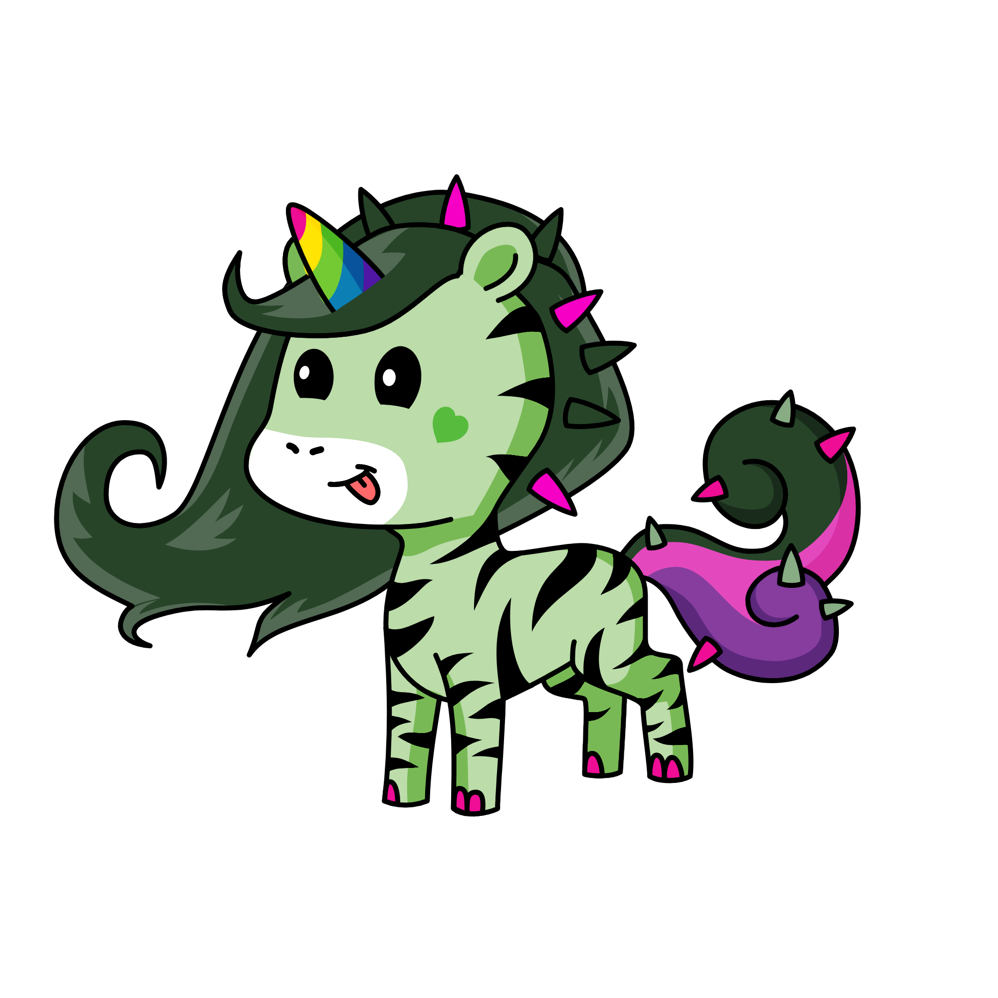 diamond, the unicorn
