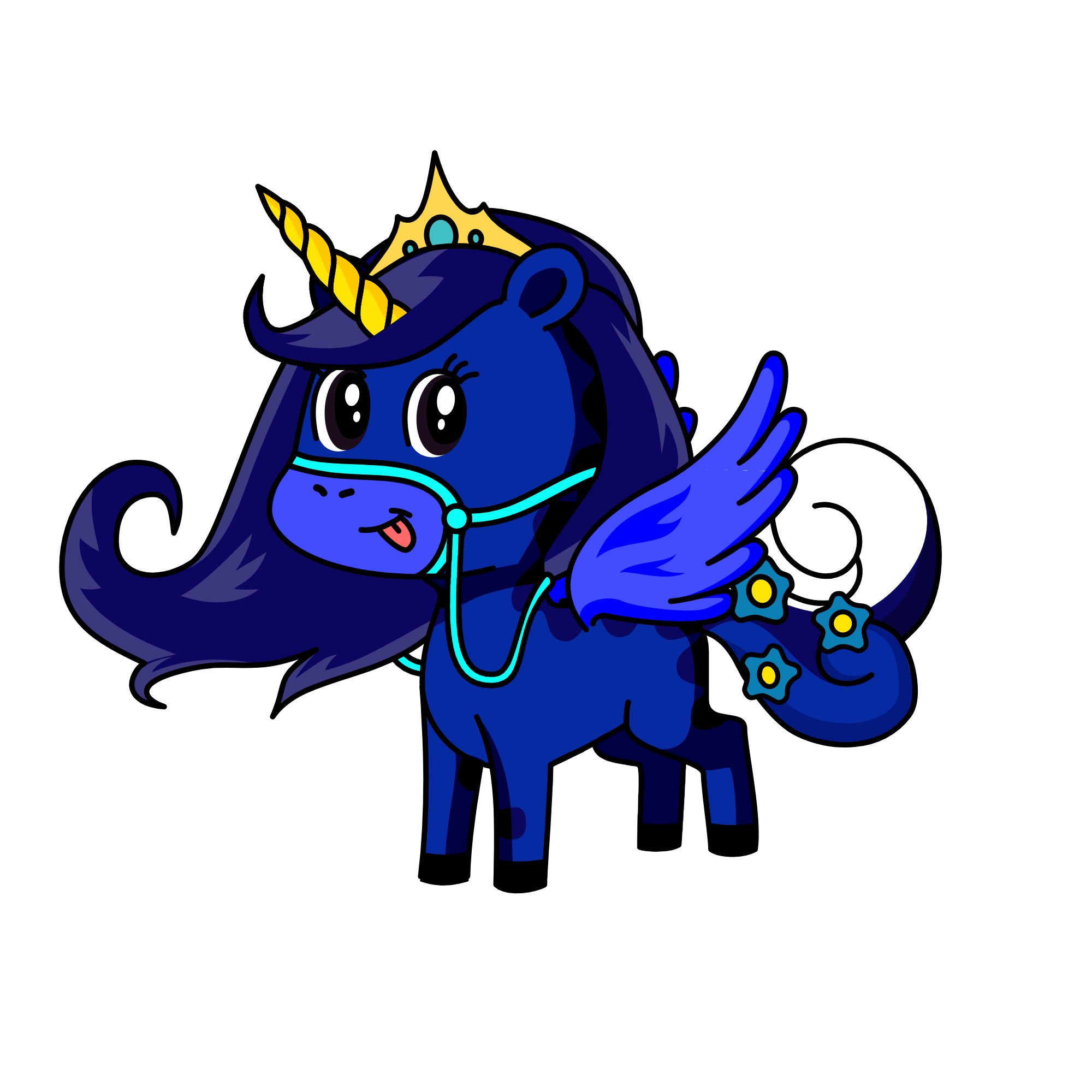 Midnight, the unicorn