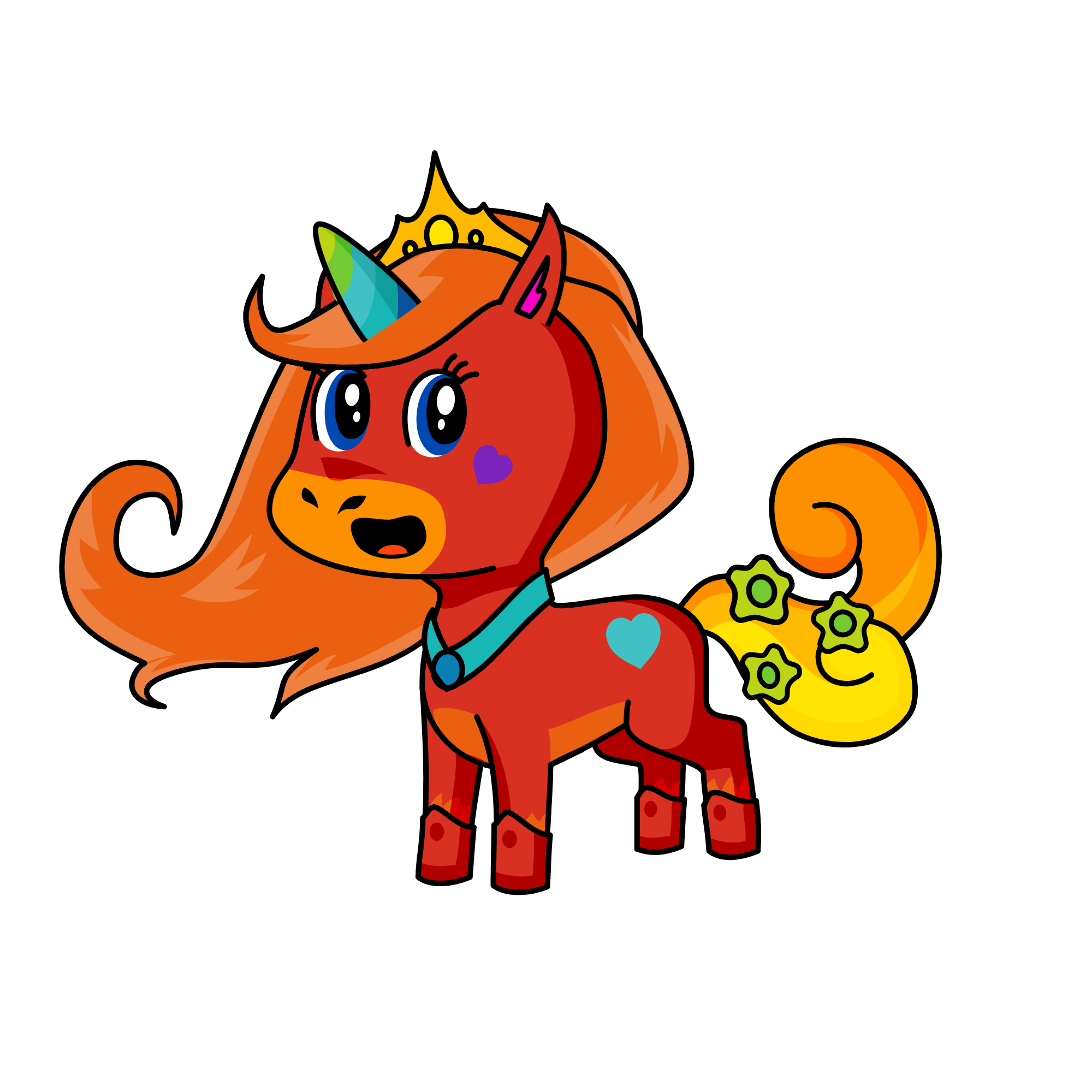 Hot!, the unicorn