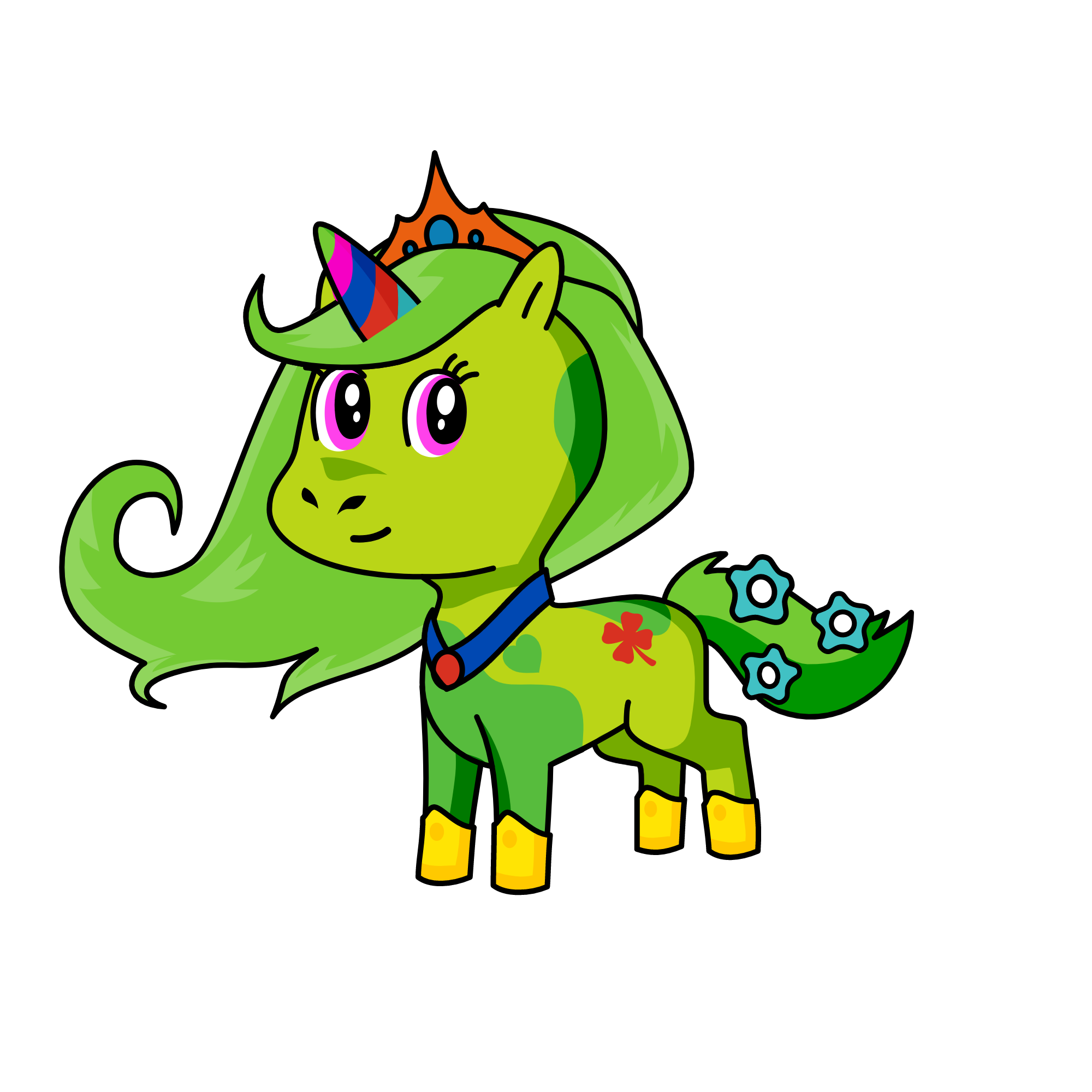 Rose, the unicorn