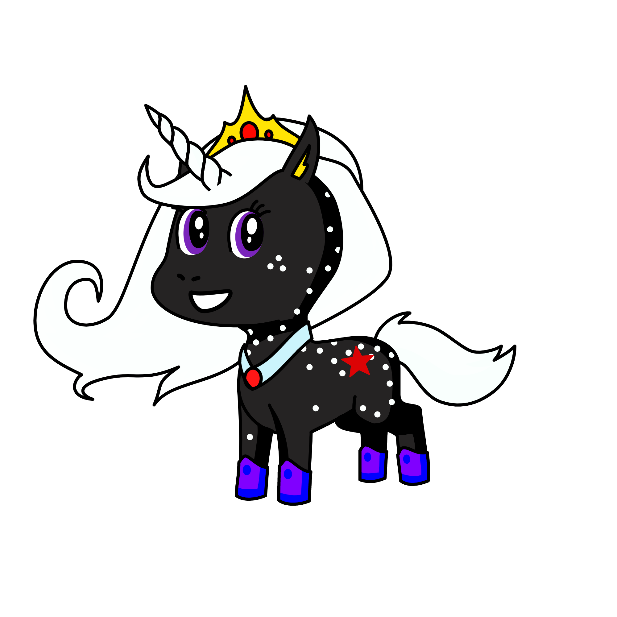 Moon , the unicorn