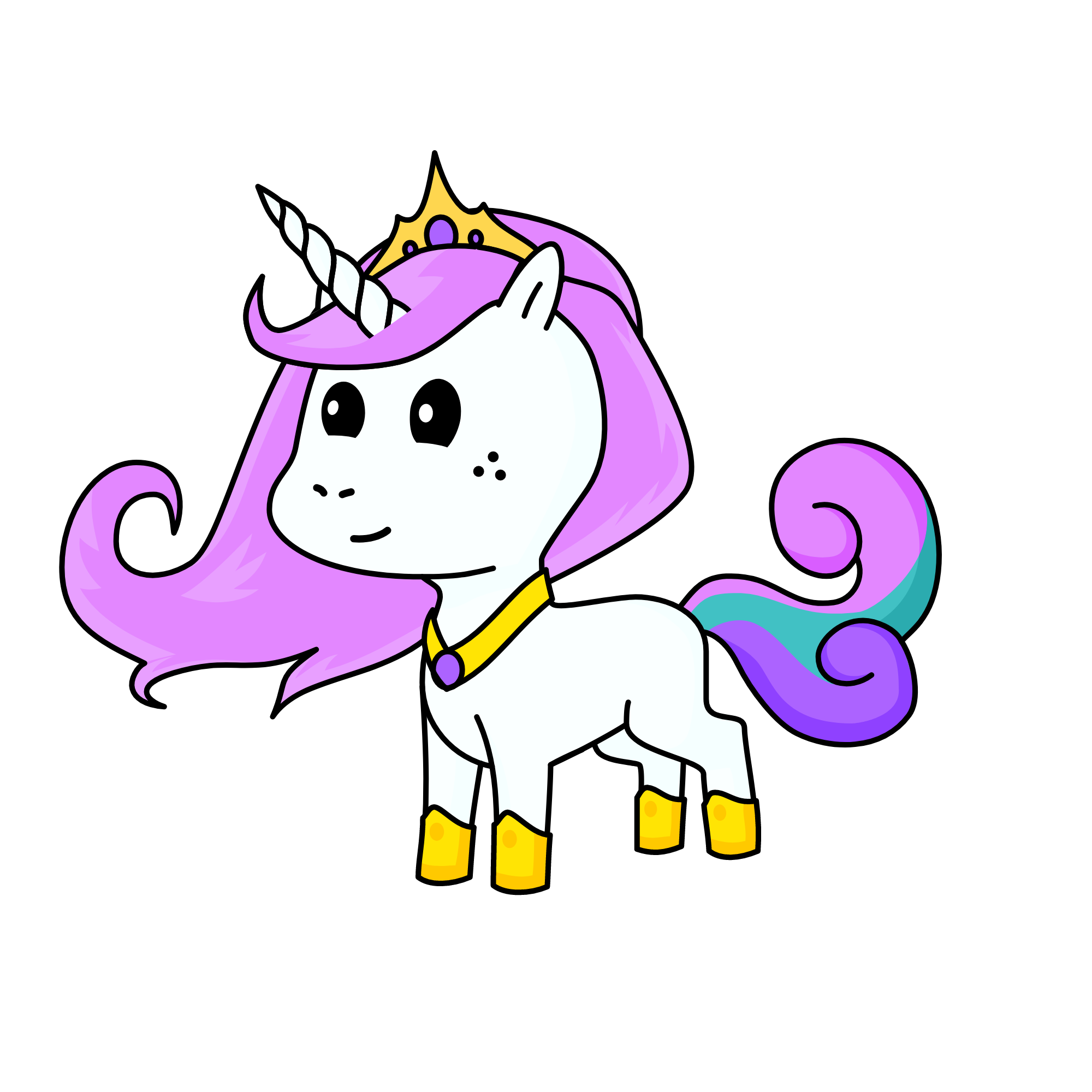 Princess Celestia, the unicorn