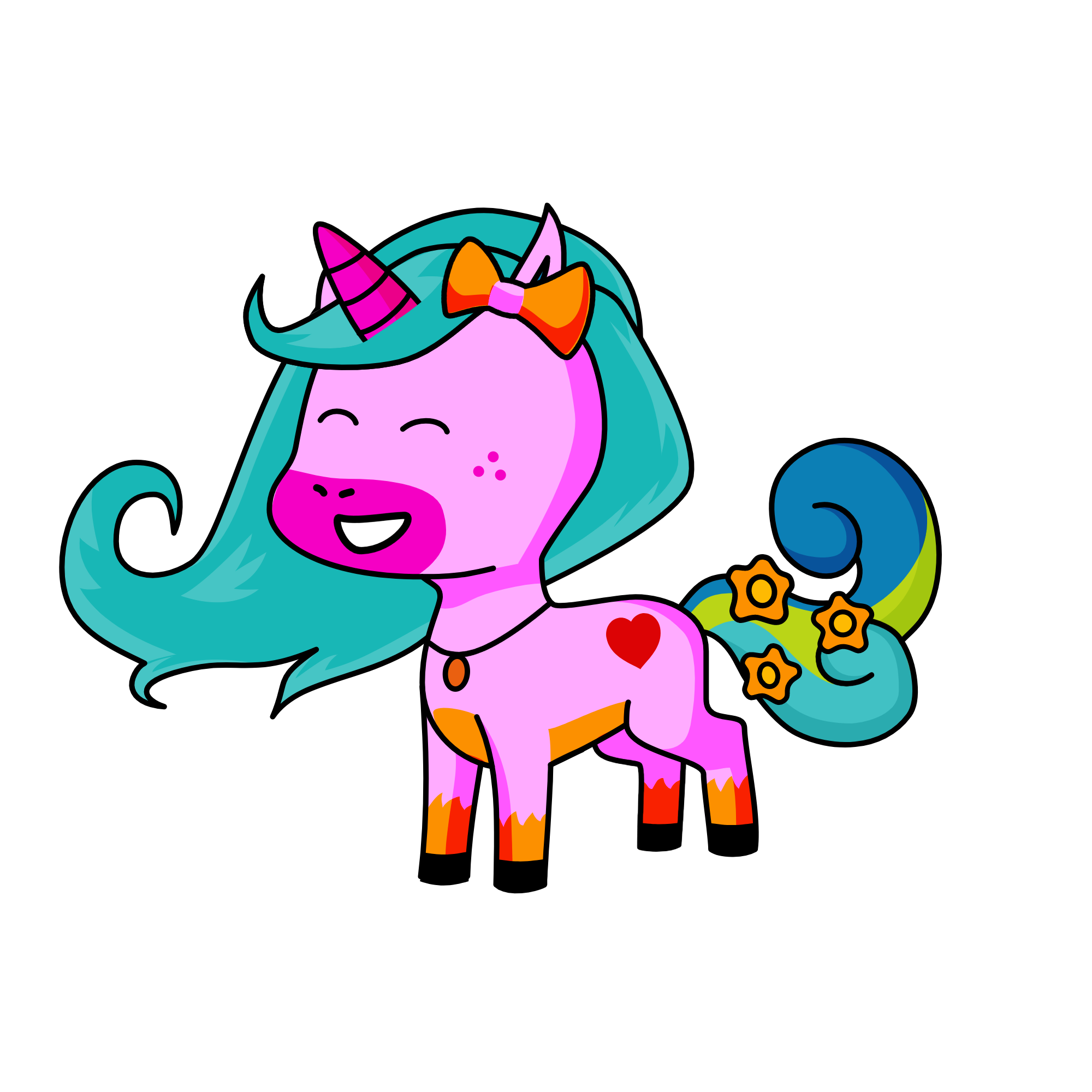 Brave, the unicorn
