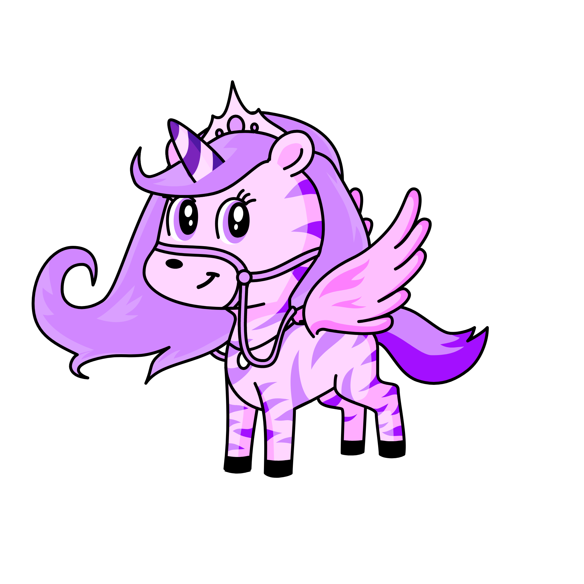 Princesa Fify, the unicorn