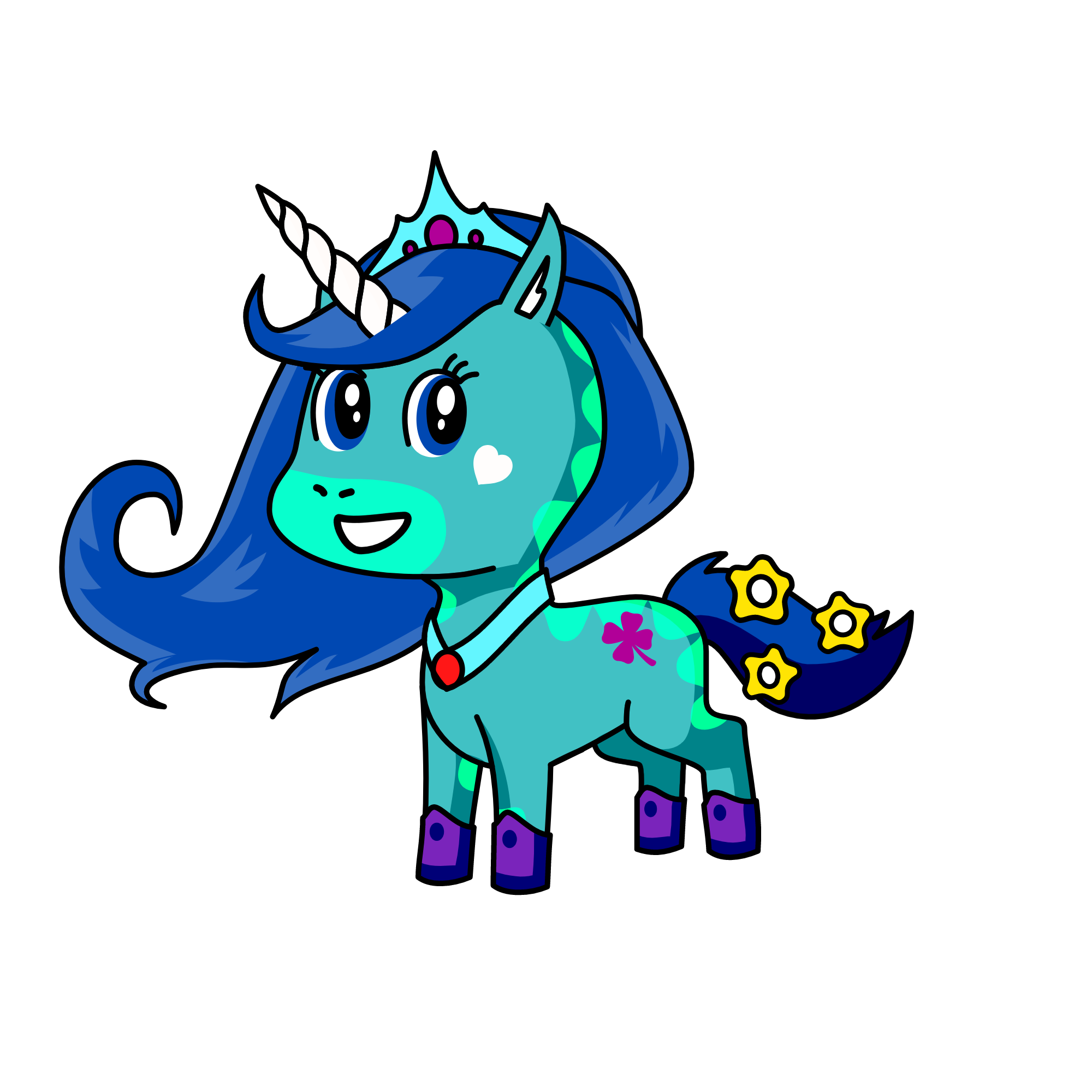 Aqua , the unicorn