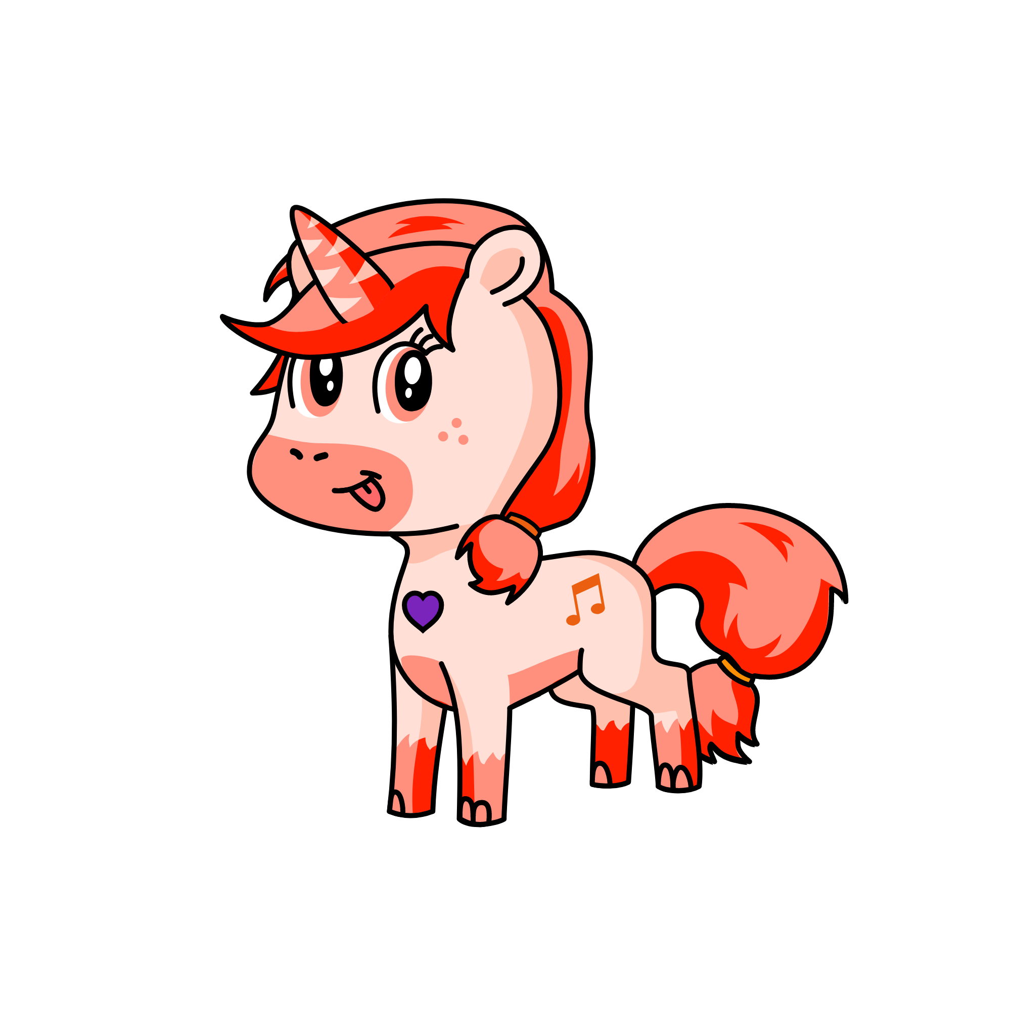 Adrielly, the unicorn