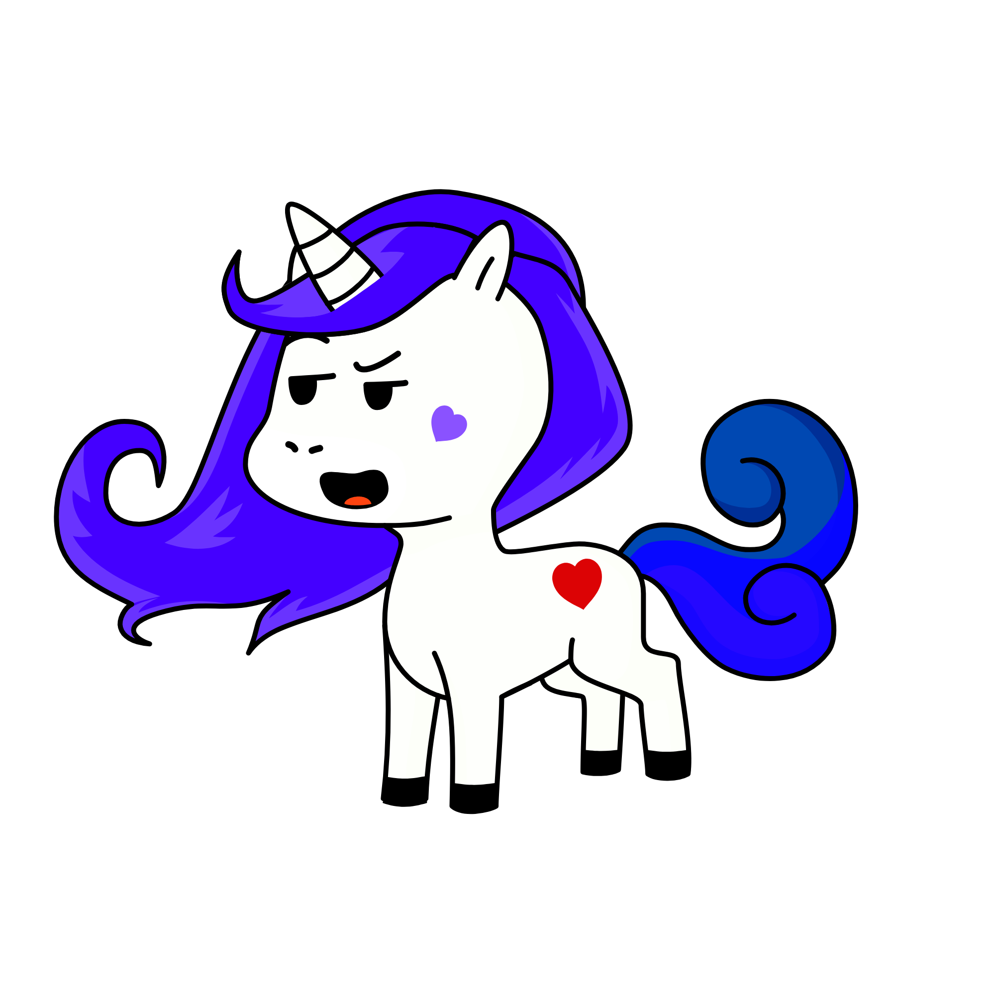 deimantukas, the unicorn