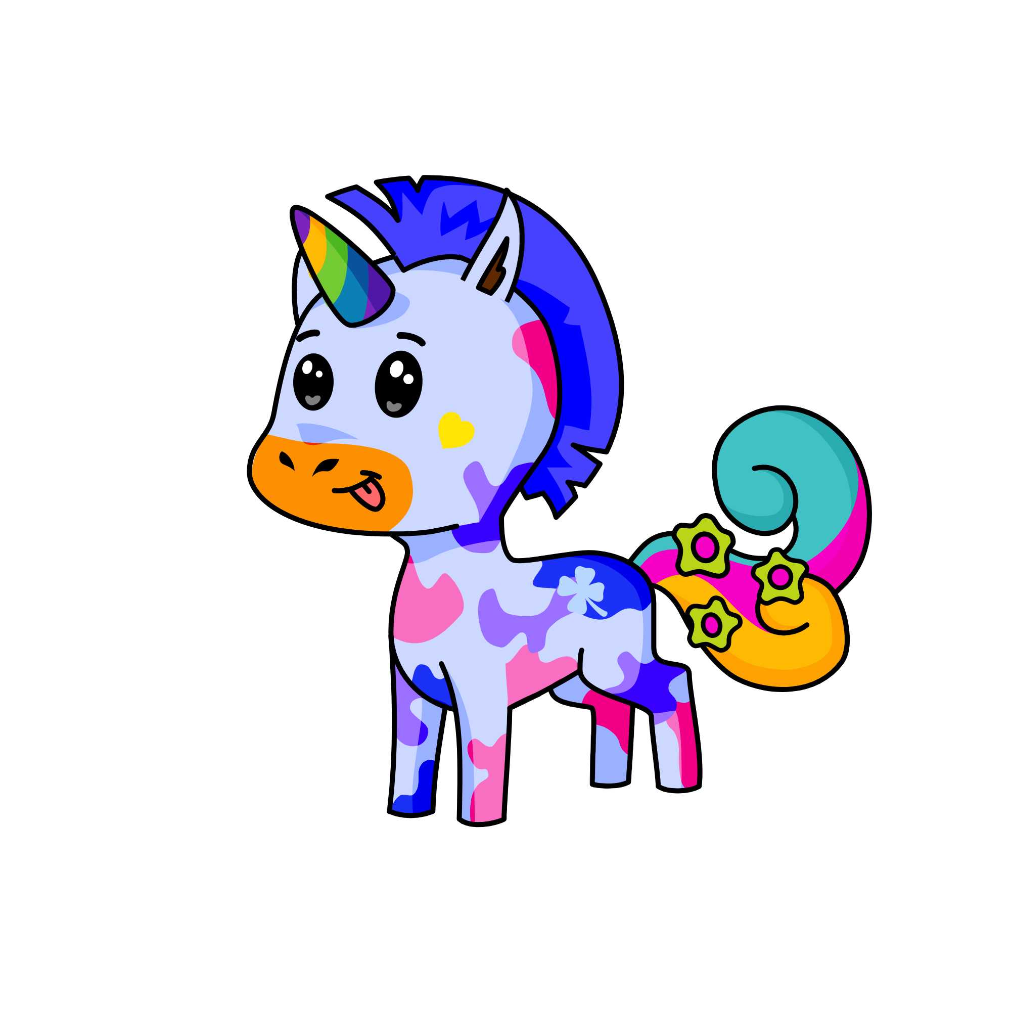pop meuri, the unicorn