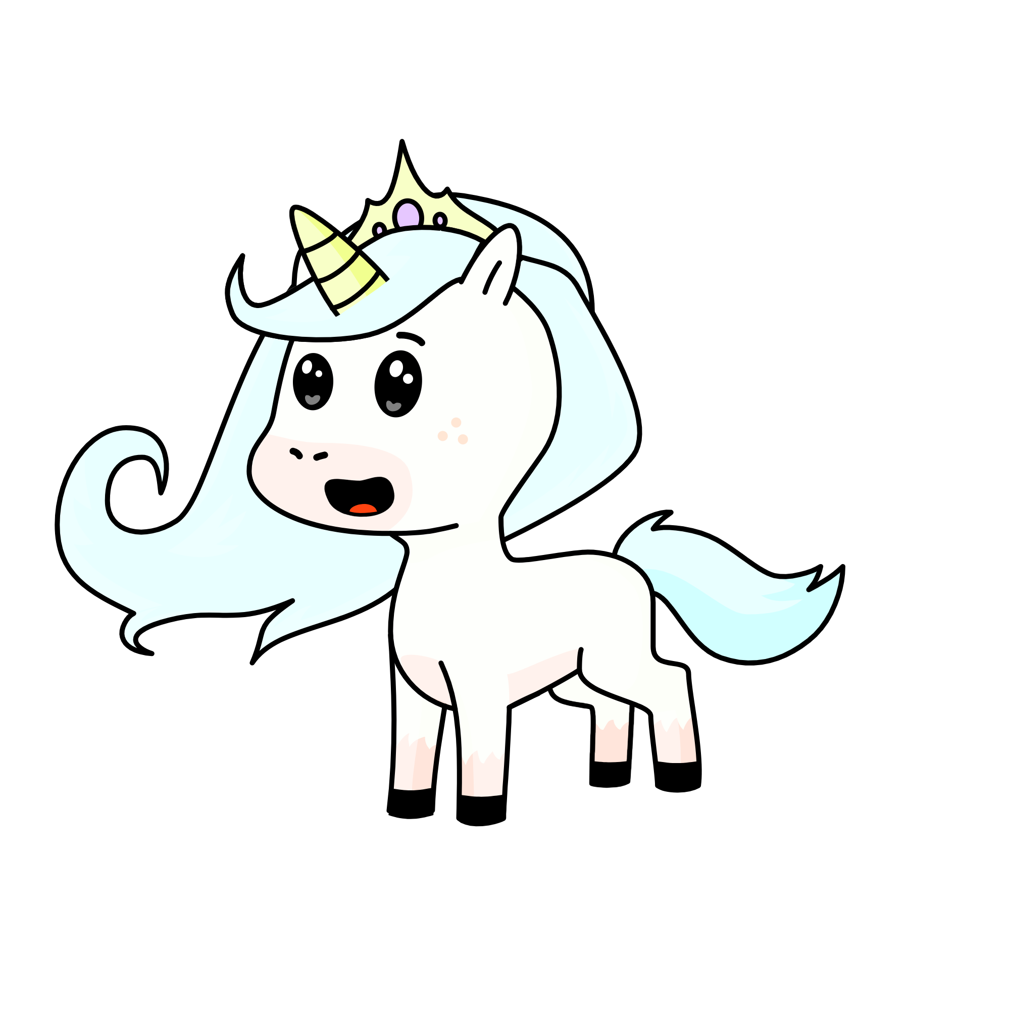 Aglela , the unicorn