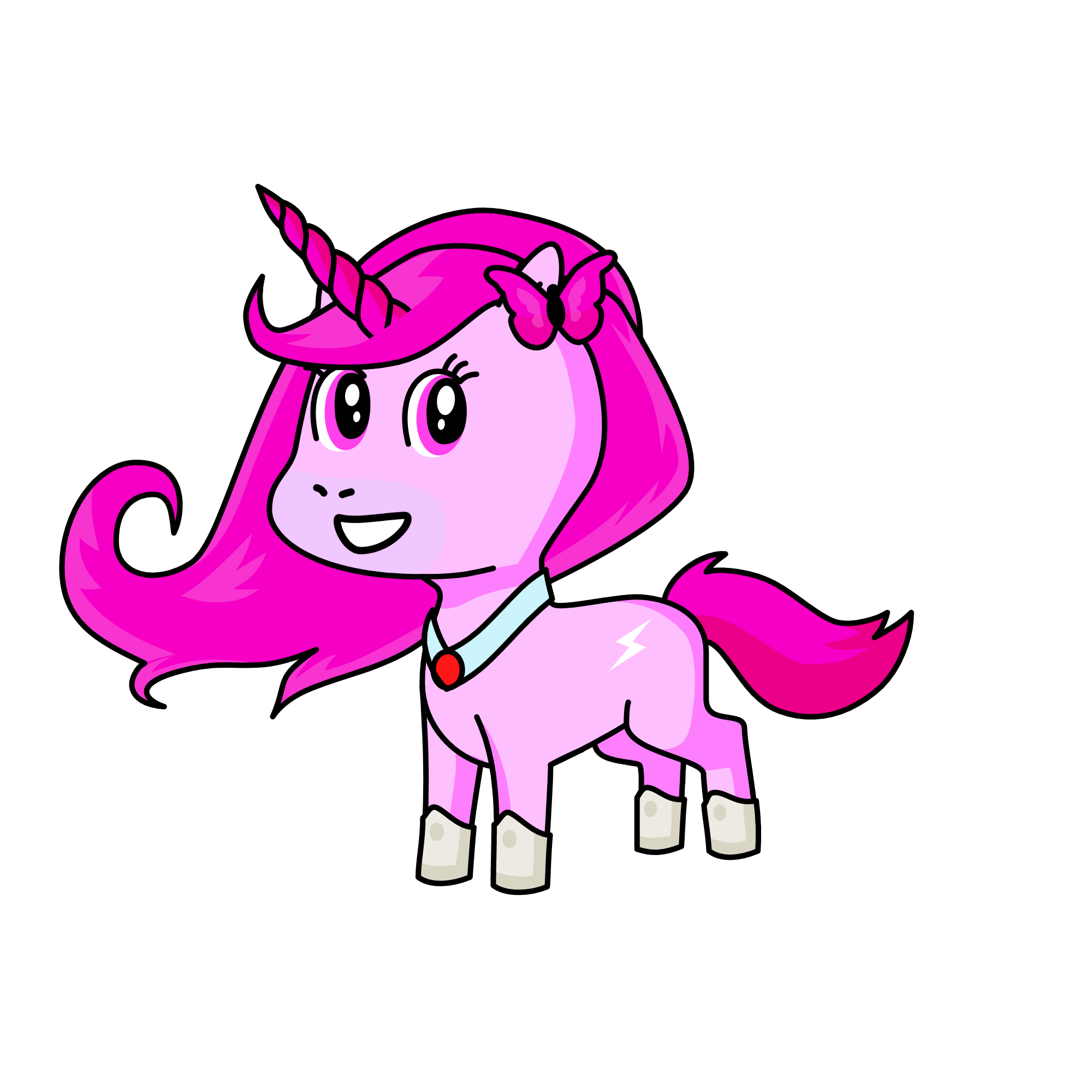 gtrfteytr, the unicorn