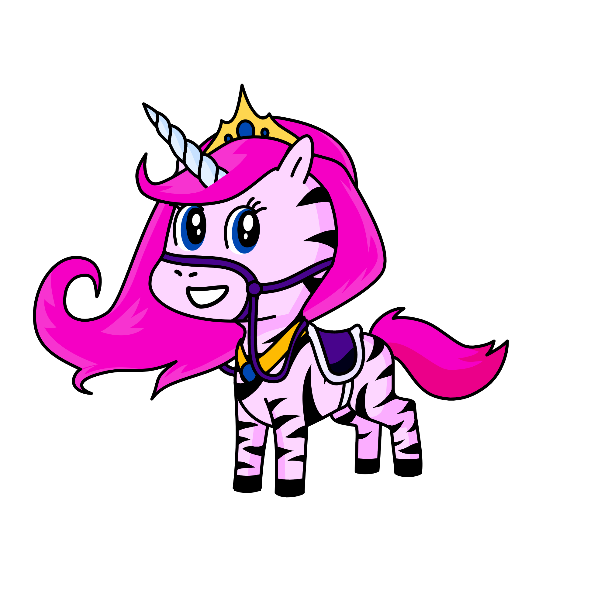 Sophie of the Clouds, the unicorn