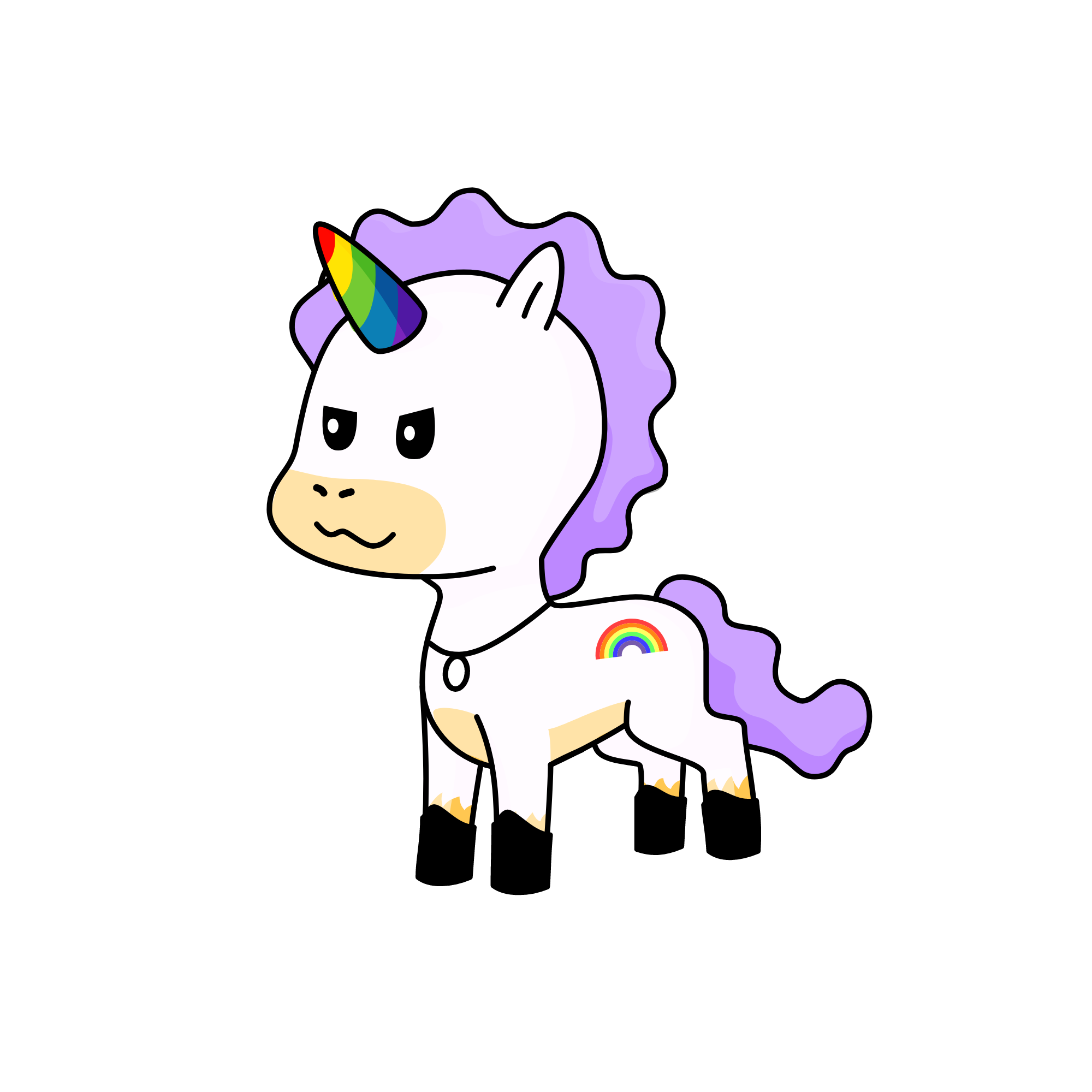Gayb, the unicorn