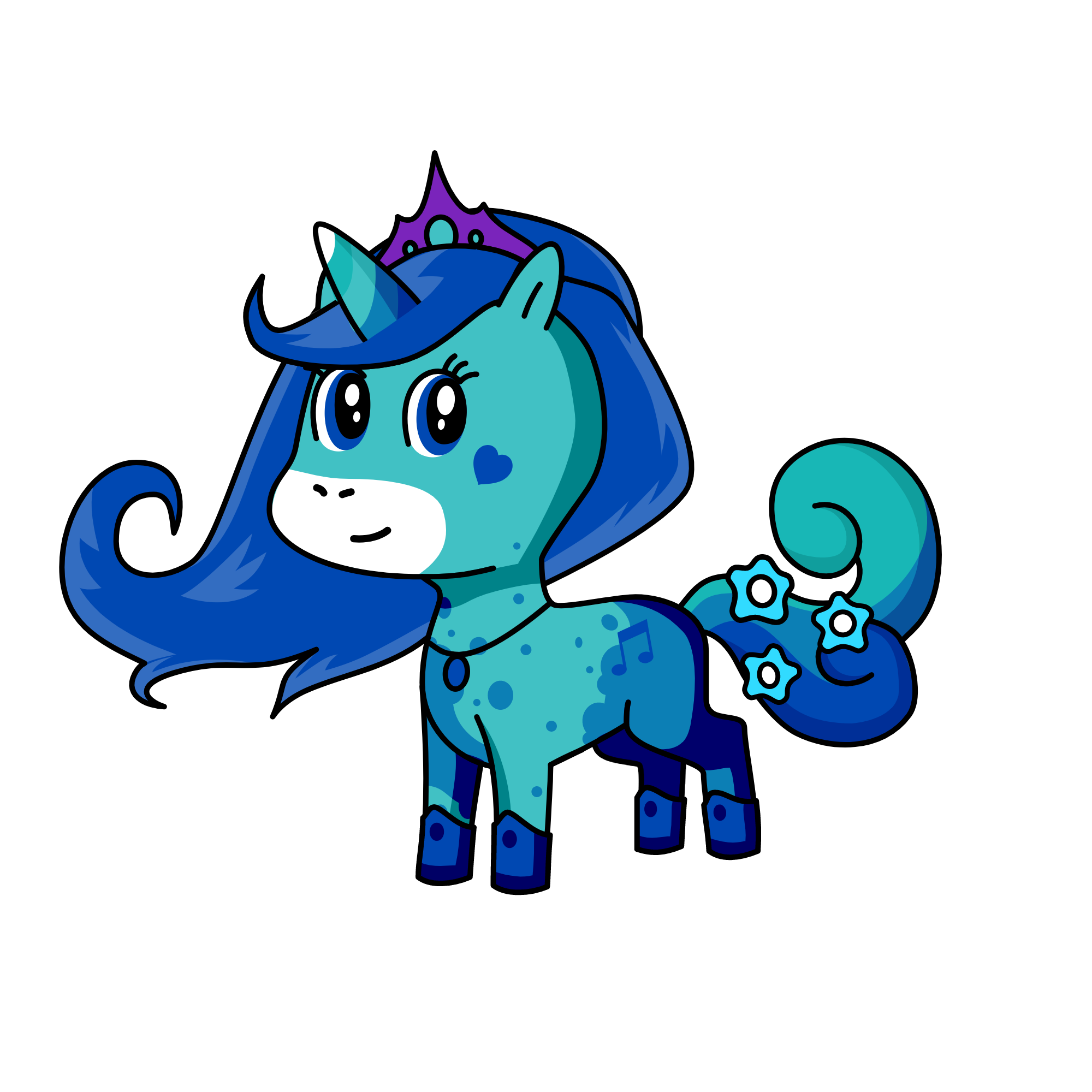 Angela , the unicorn