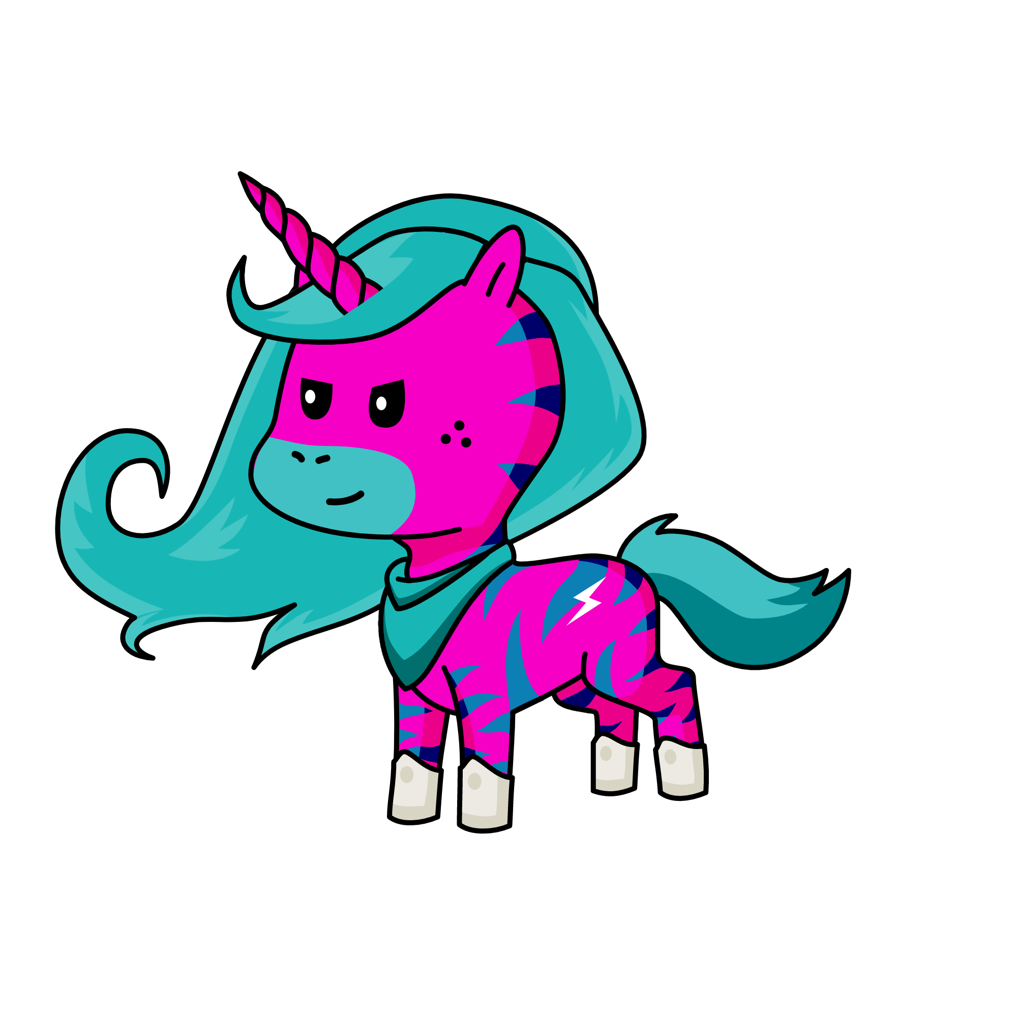 beauty, the unicorn