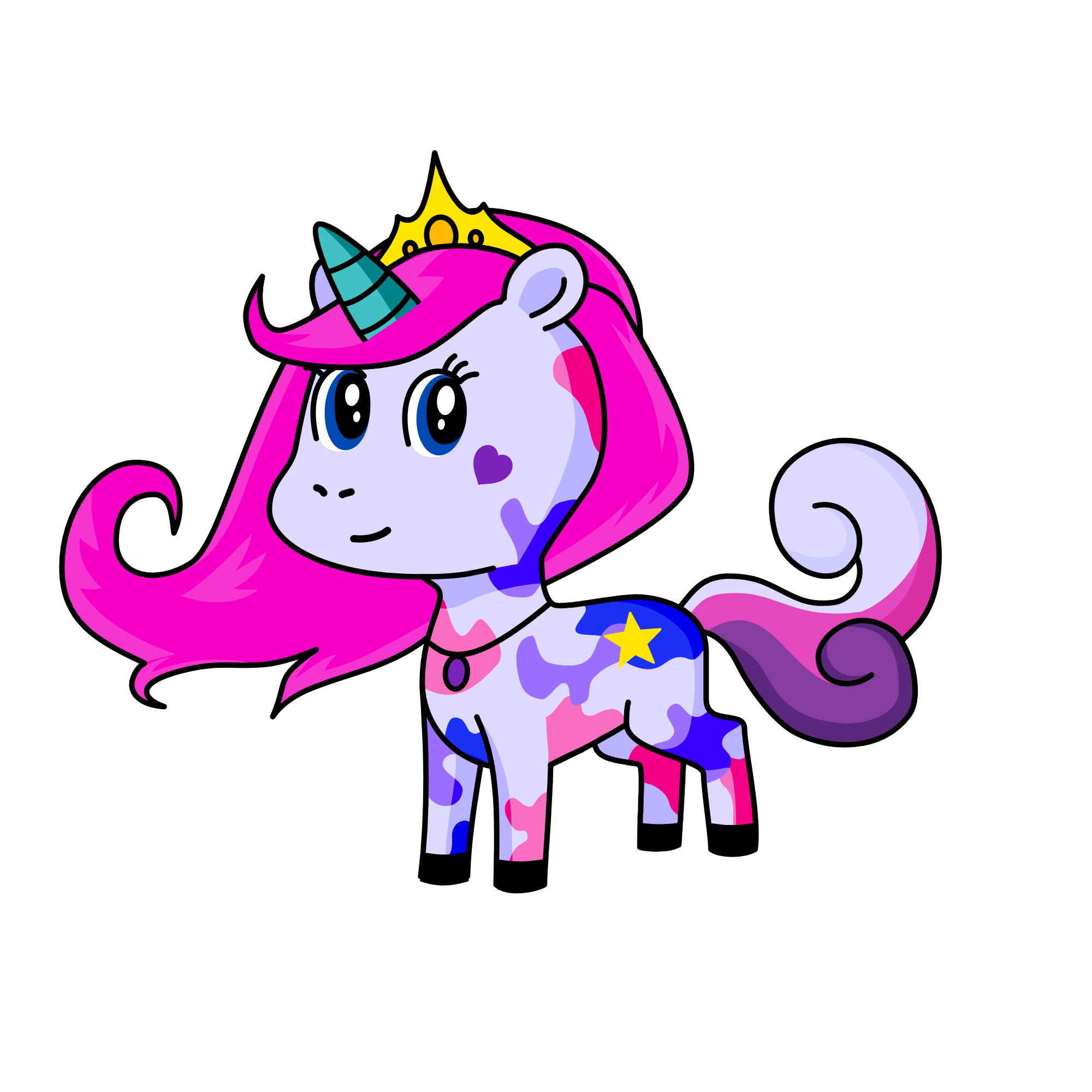 LOVEY, the unicorn