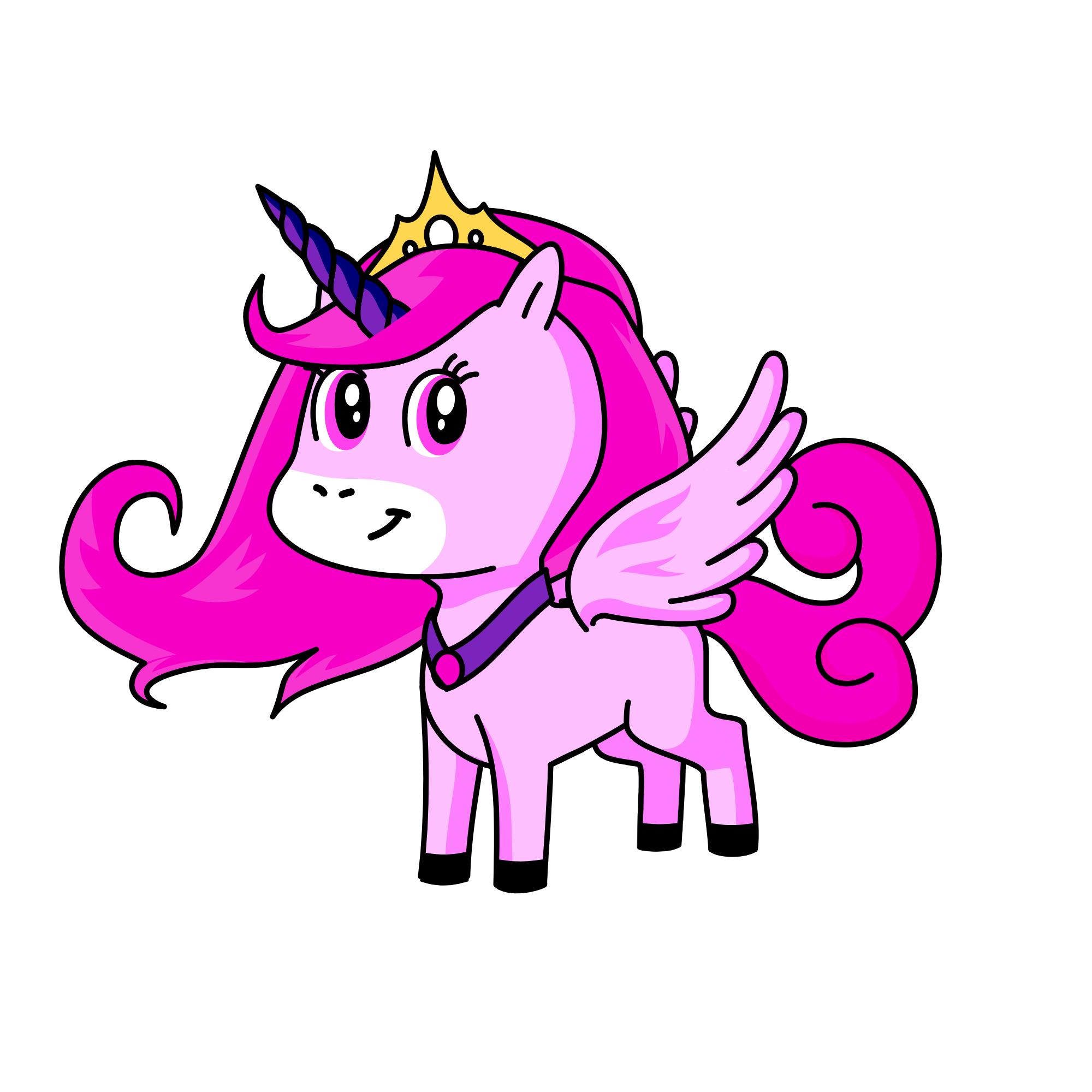 Princess Amber, the unicorn