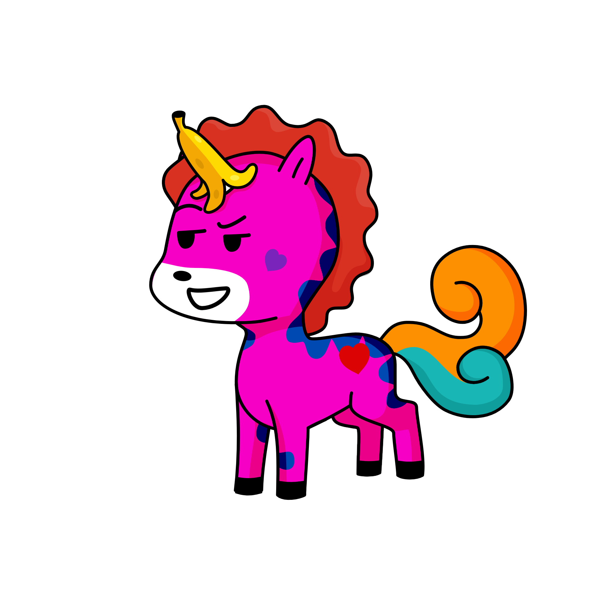 amethysts, the unicorn
