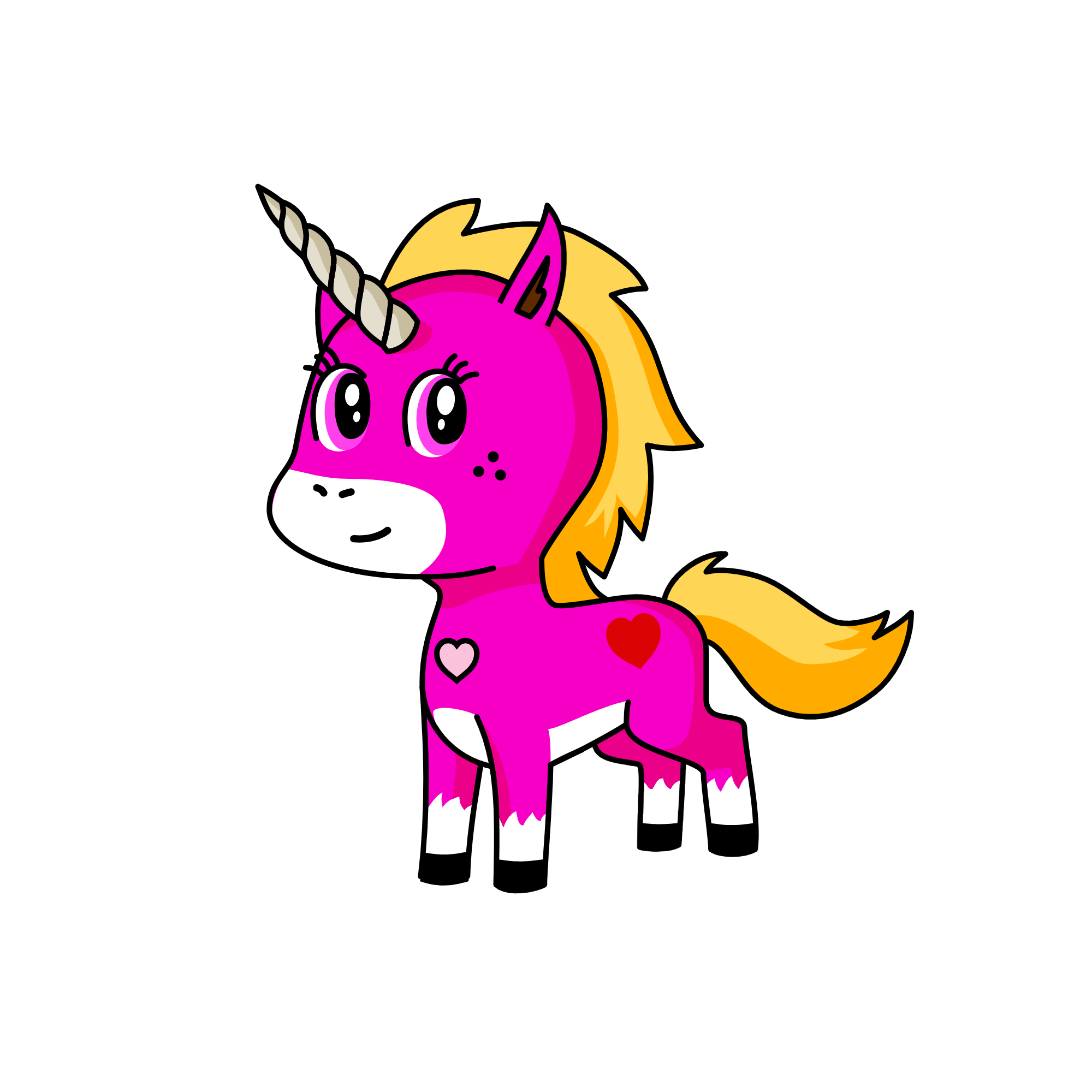 رتاج النعمانية, the unicorn