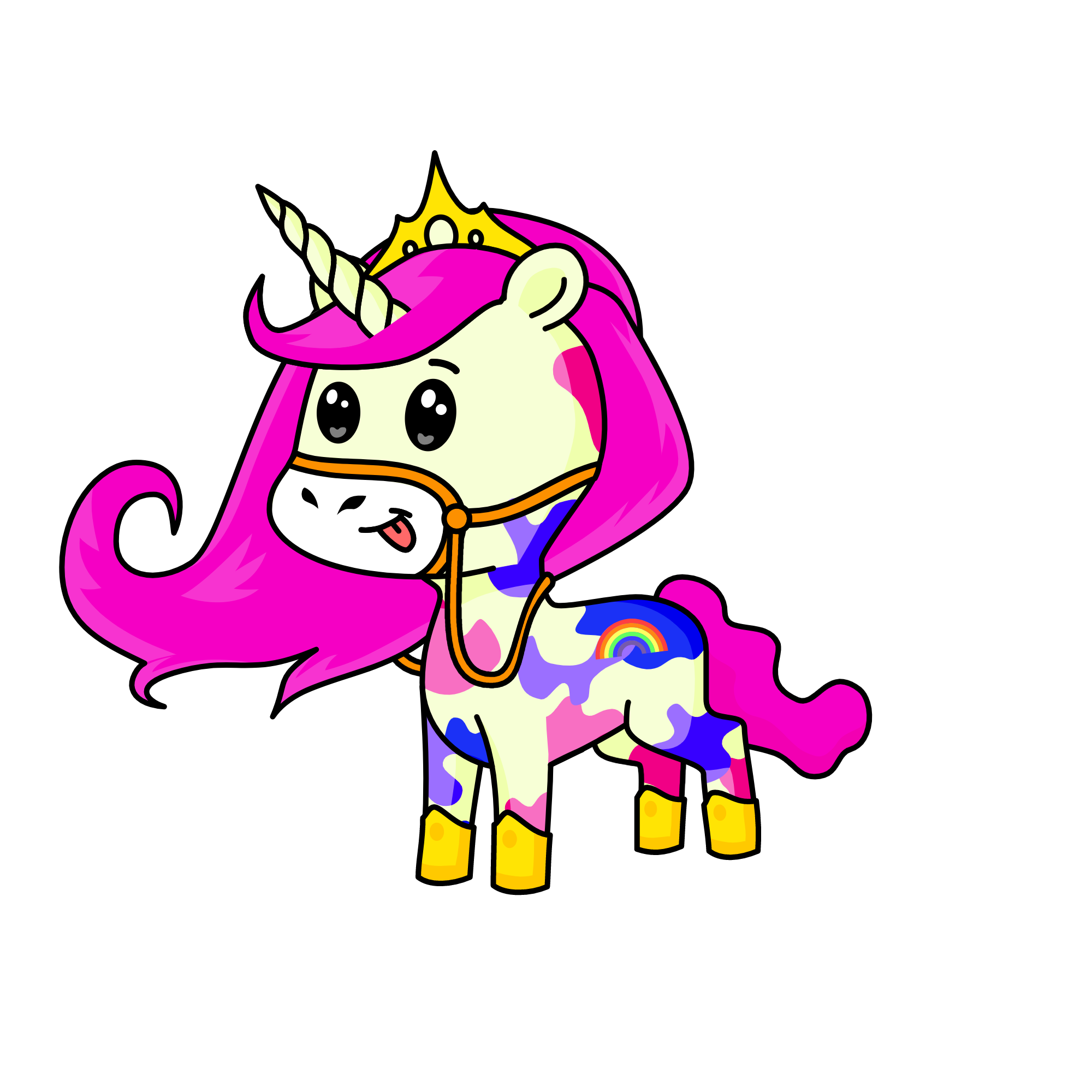pırıltı, the unicorn