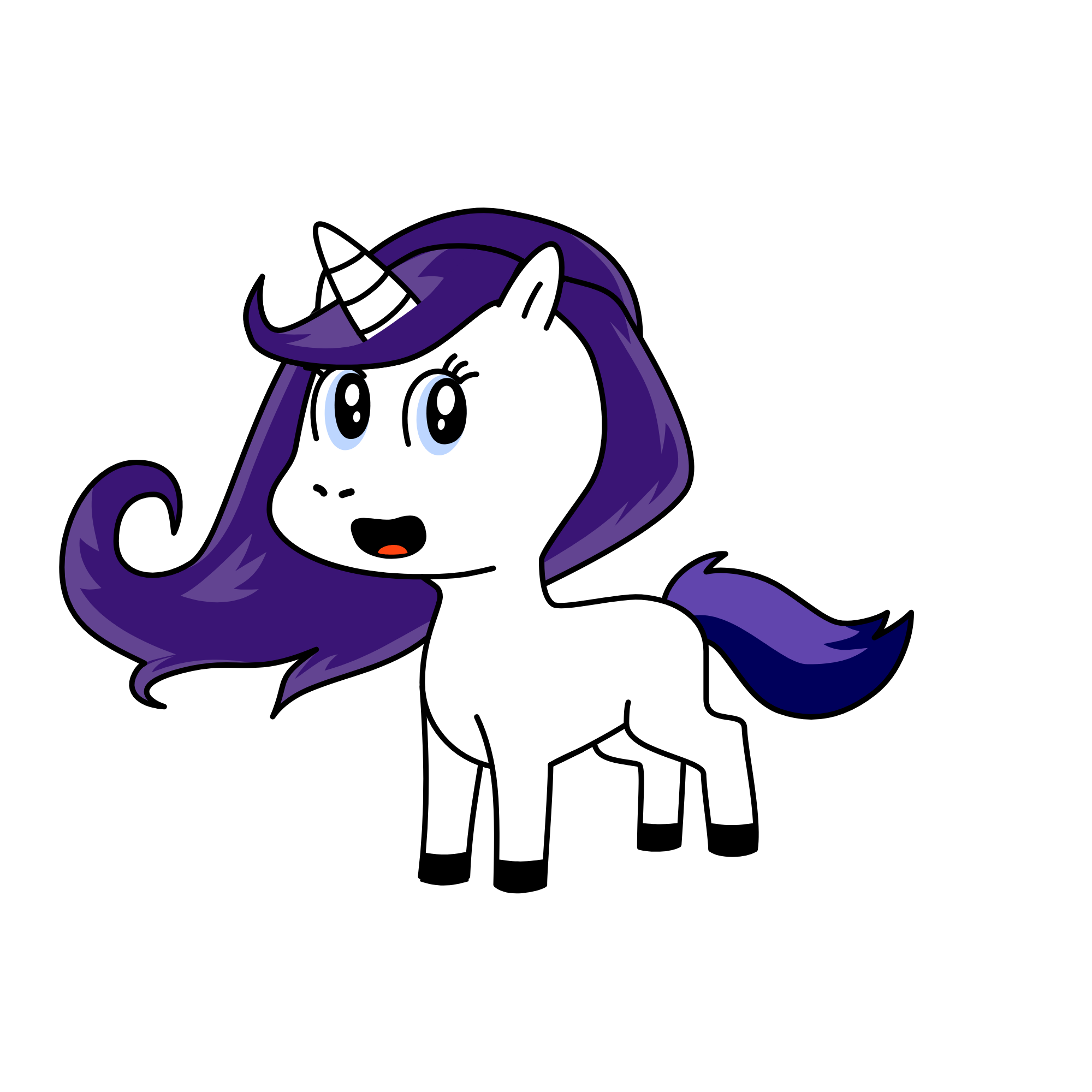 deimantuke, the unicorn