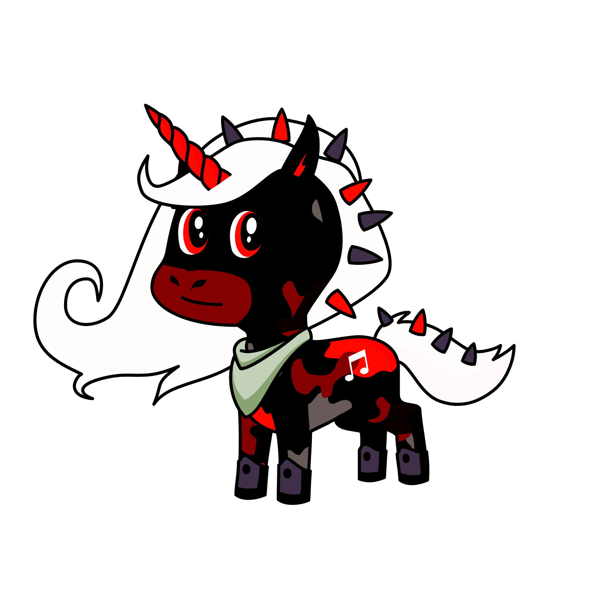 Metalic , the unicorn