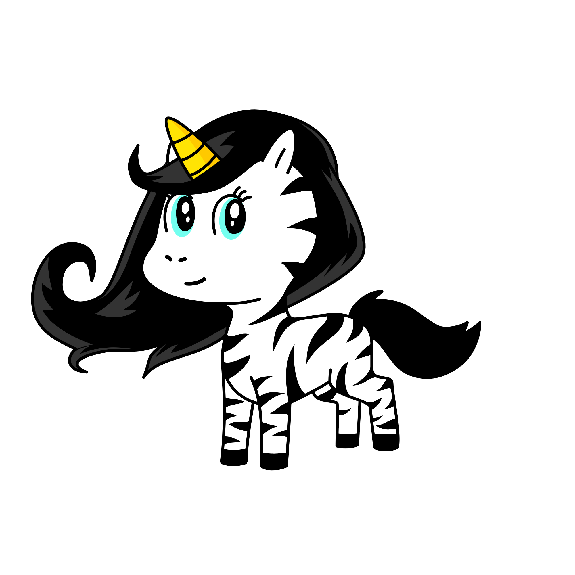 Zebracorn, the unicorn