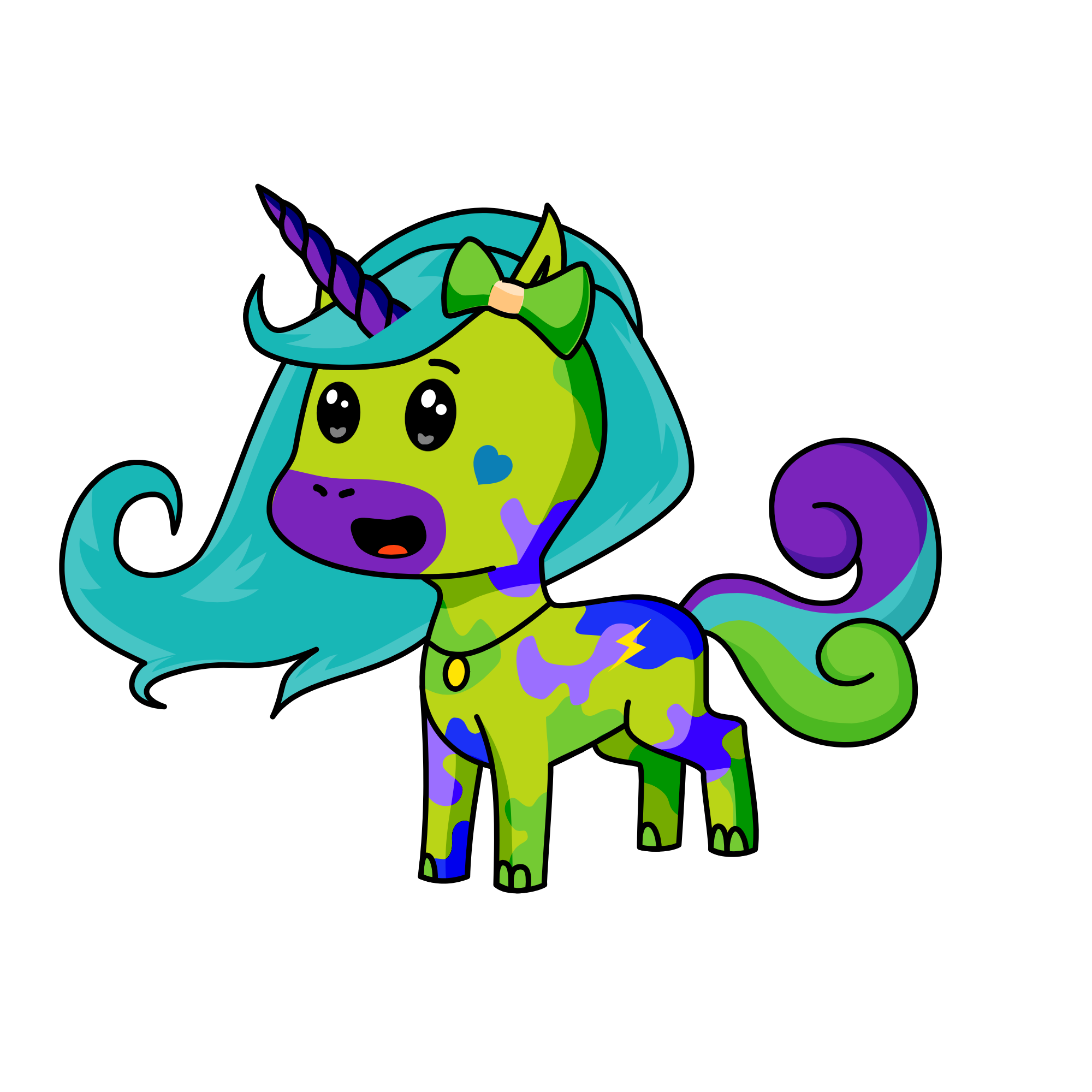 Sprinkleligh , the unicorn