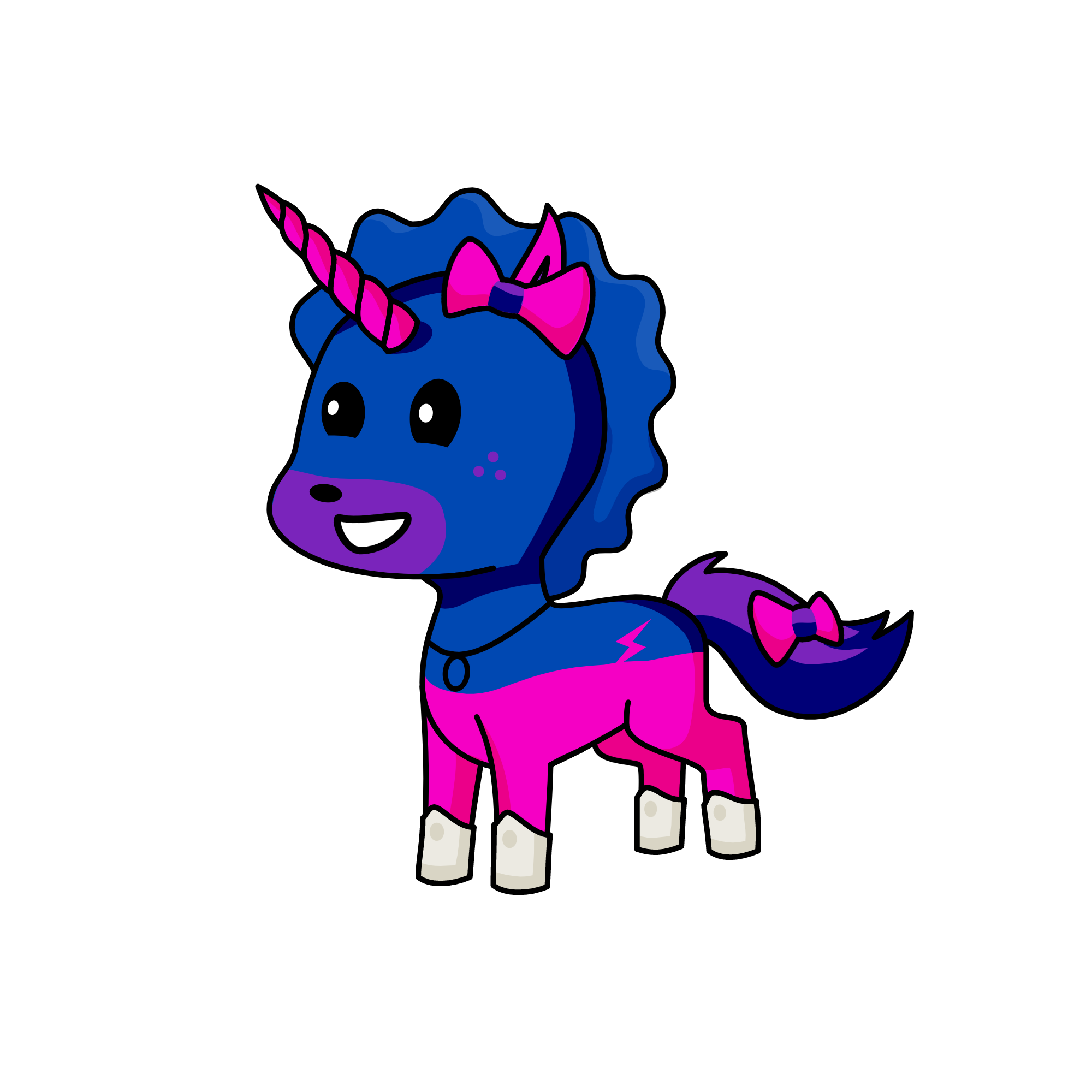 123, the unicorn