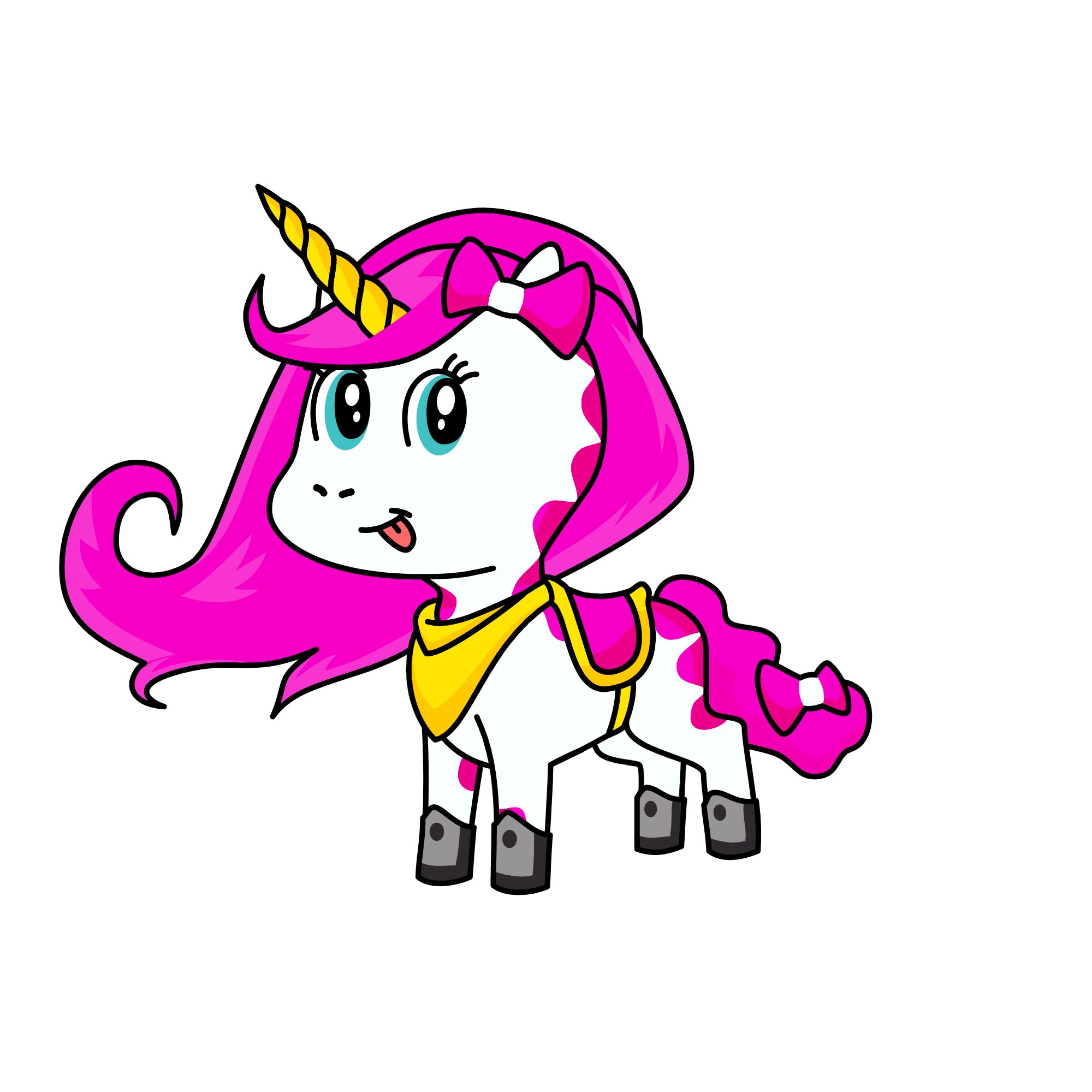 Tulip, the unicorn