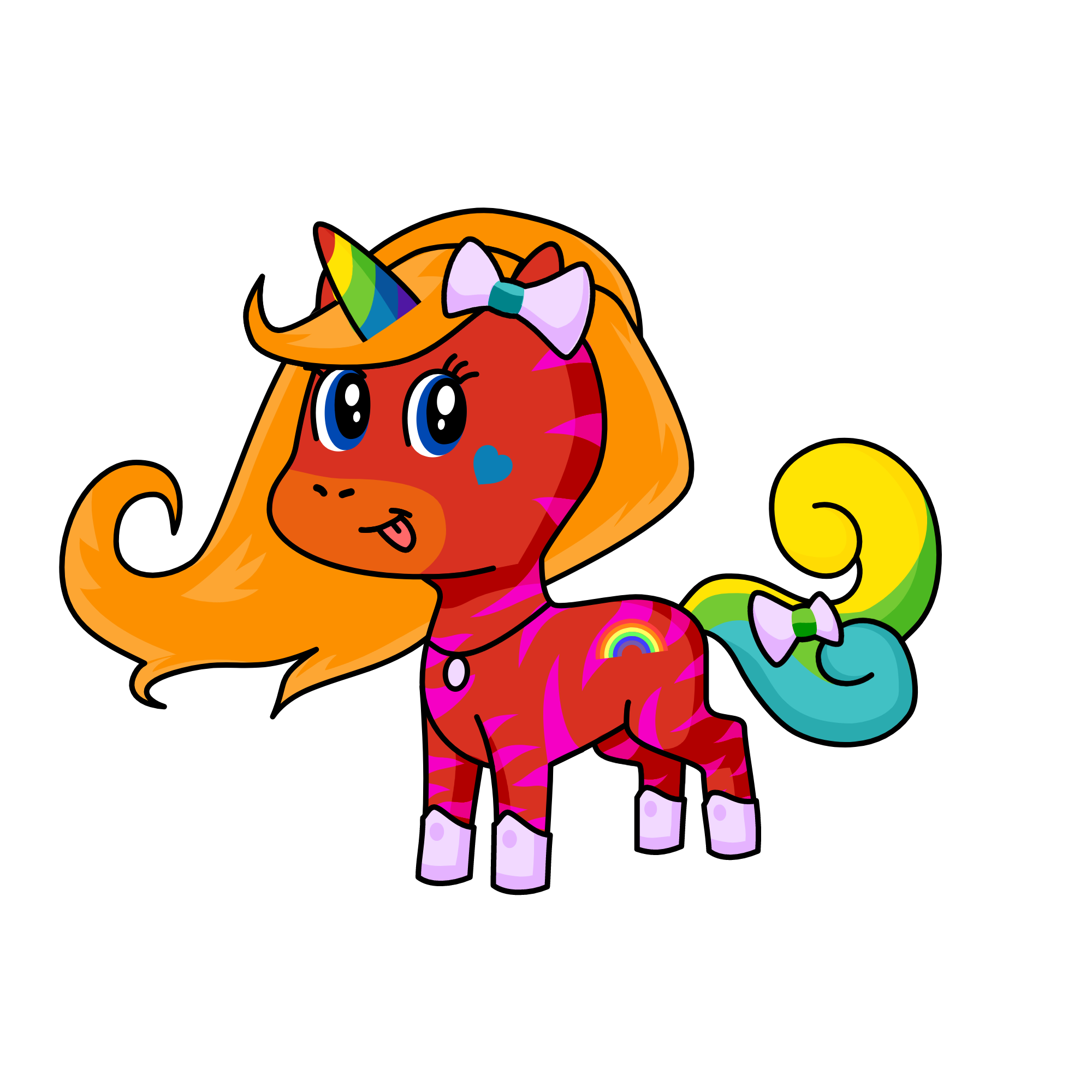 🌈Rainbow🌈, the unicorn
