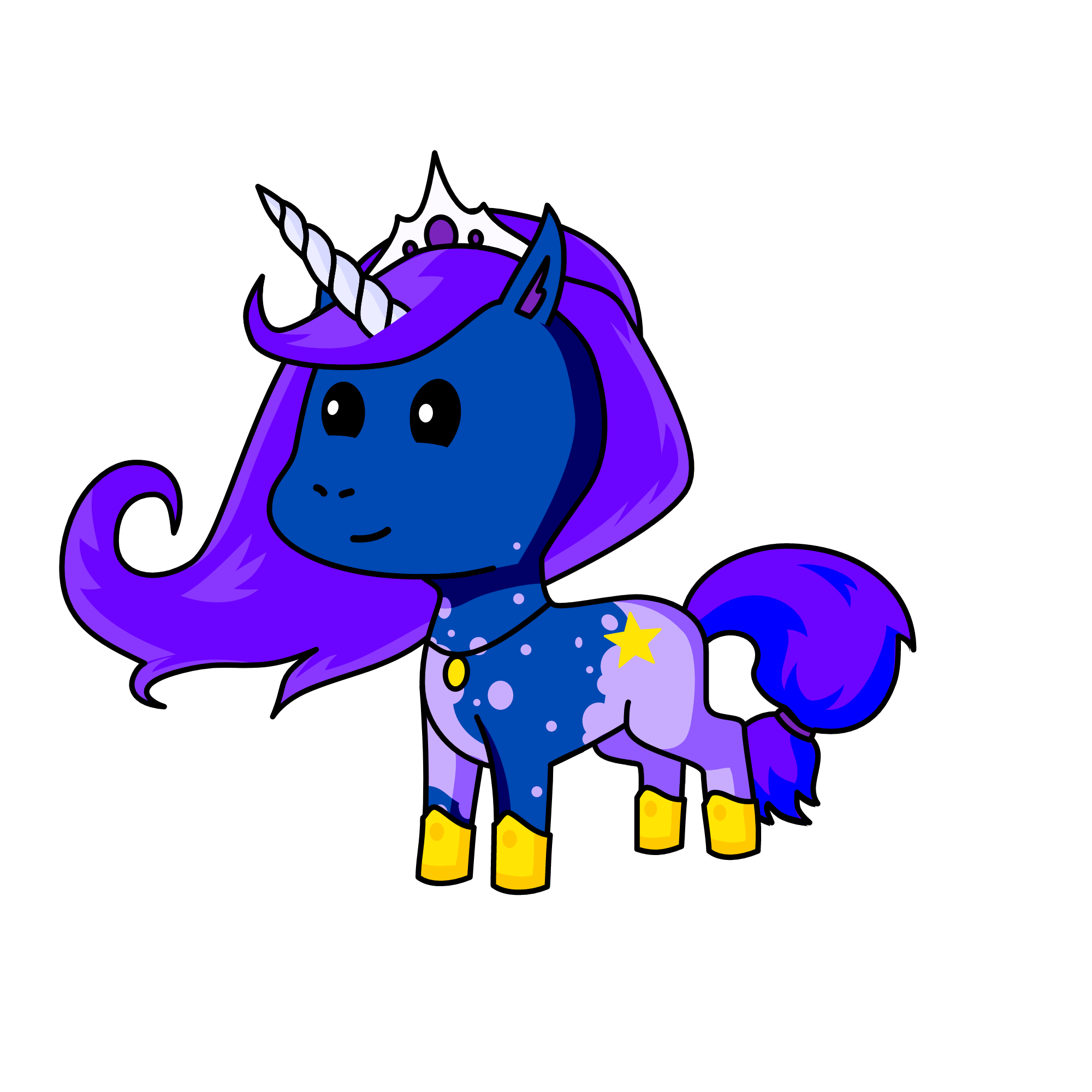 Celestia of the Stars, the unicorn