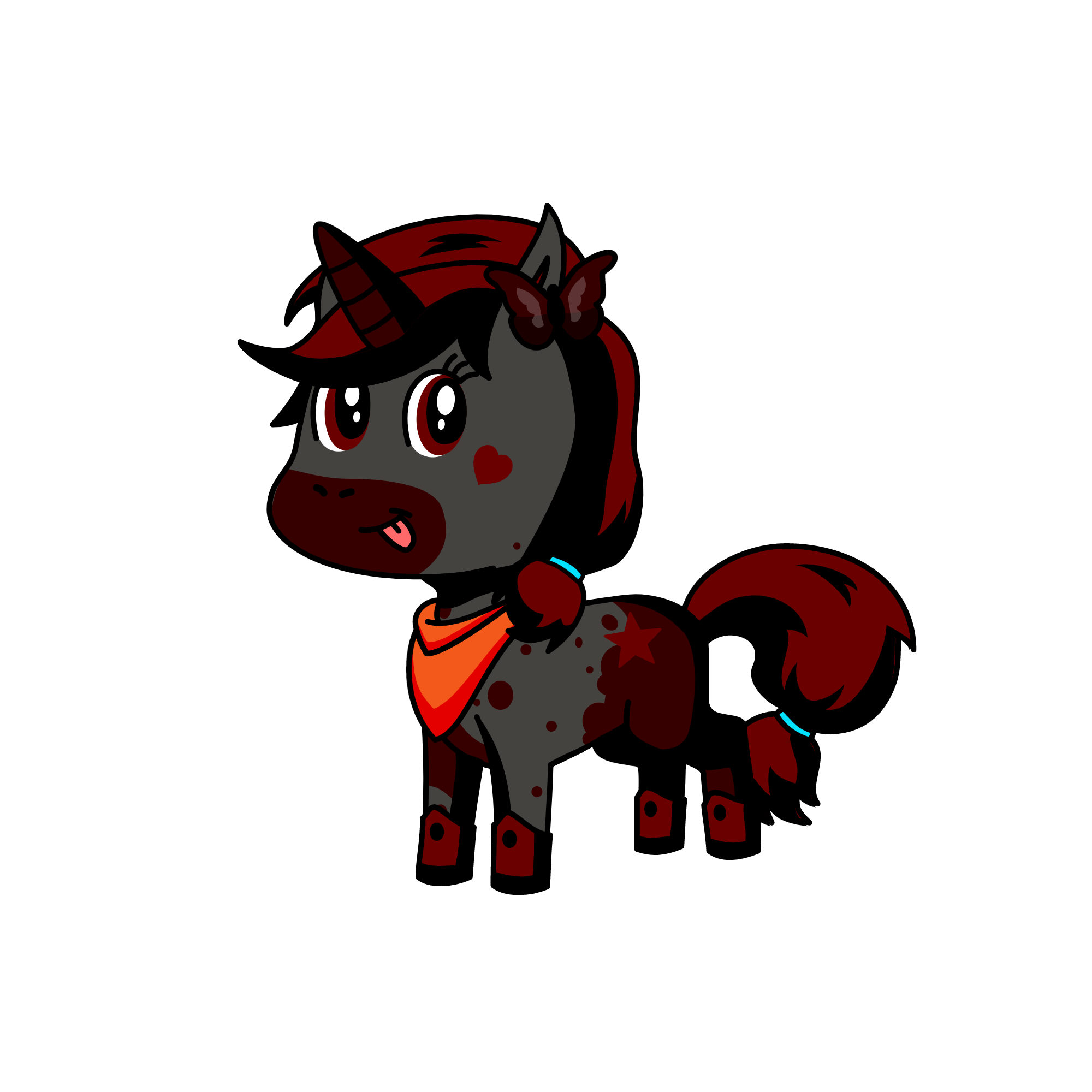 Moon Gleam, the unicorn
