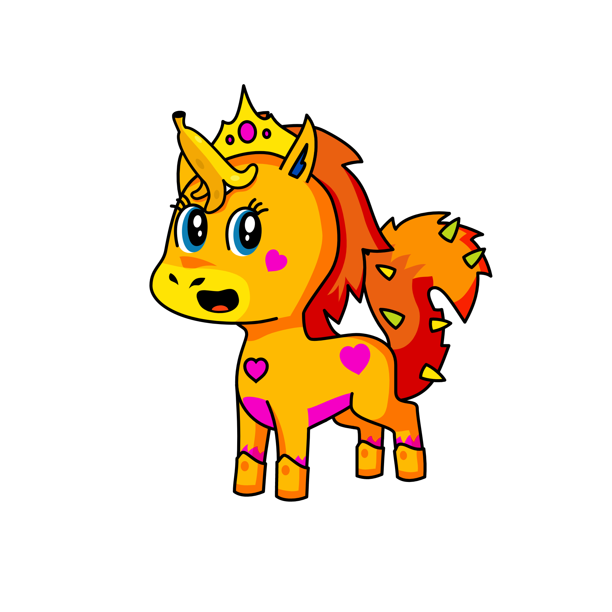Aqua Dragon!, the unicorn