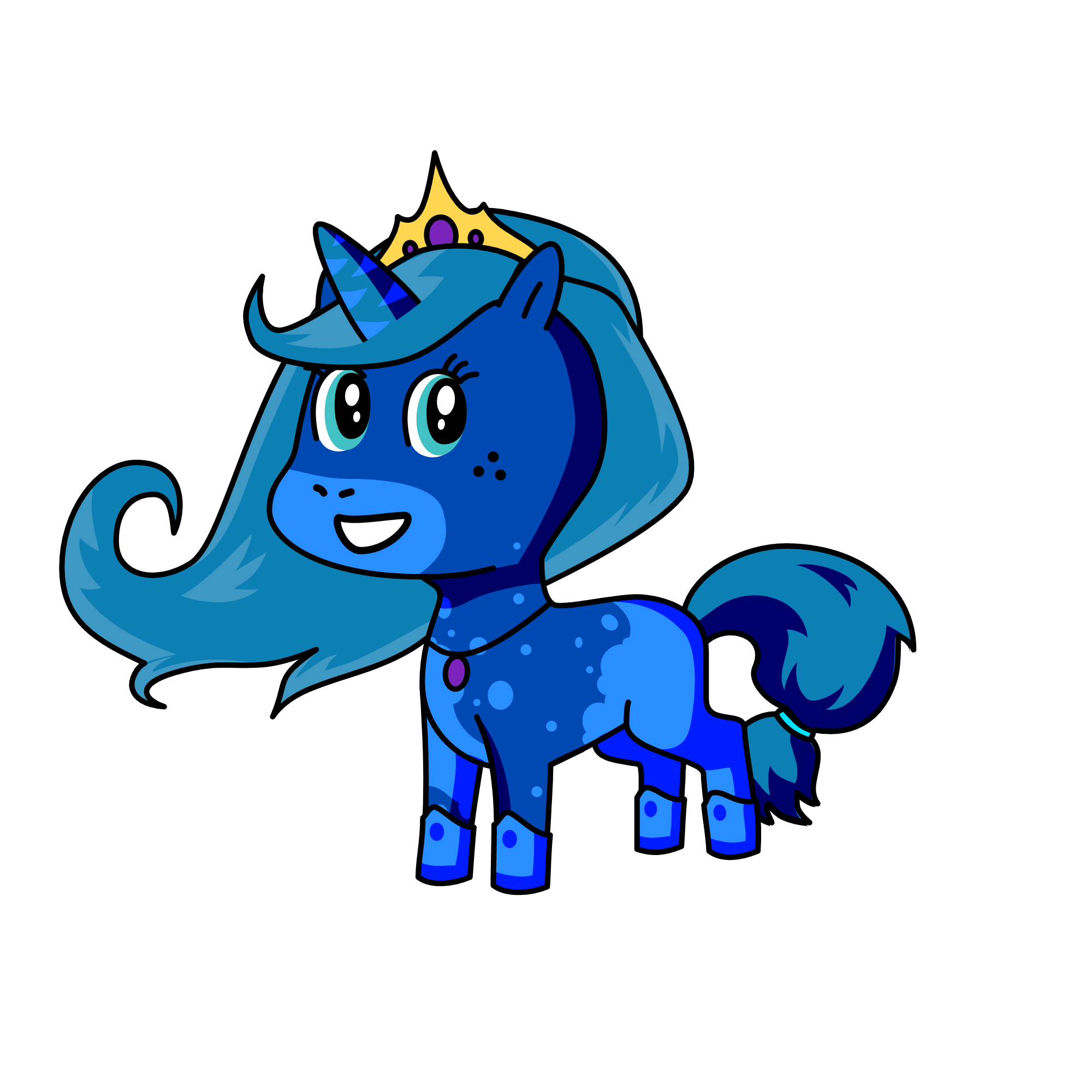 Princess Moon Mist, the unicorn