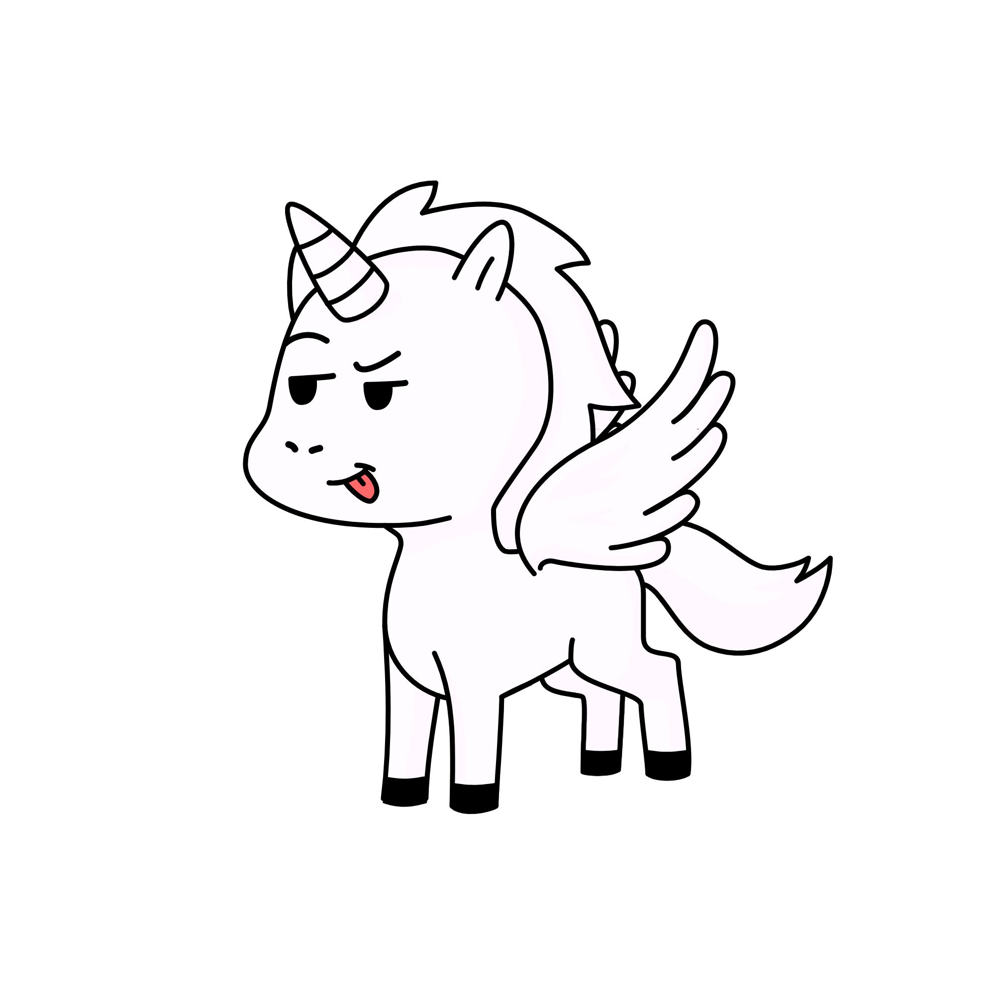 Do you have wings? If you don't you need to tap on the about tab then scroll down and find the wing, the unicorn