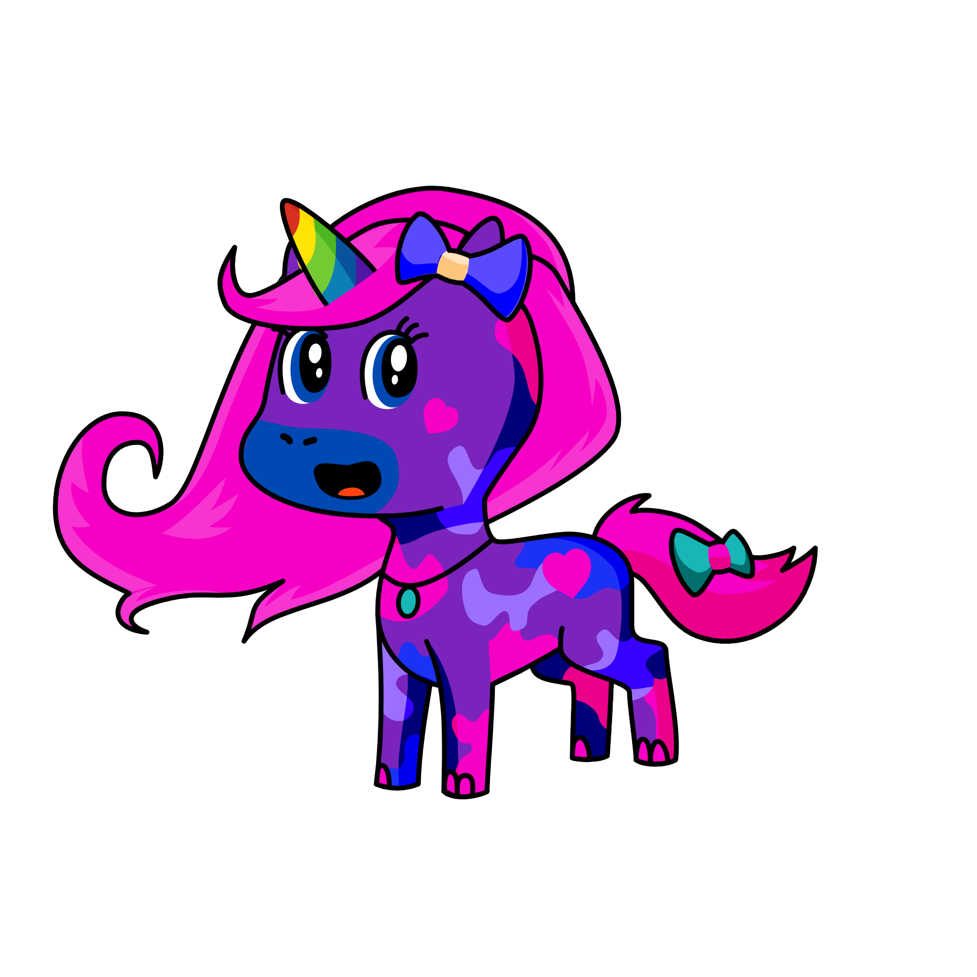 spring, the unicorn