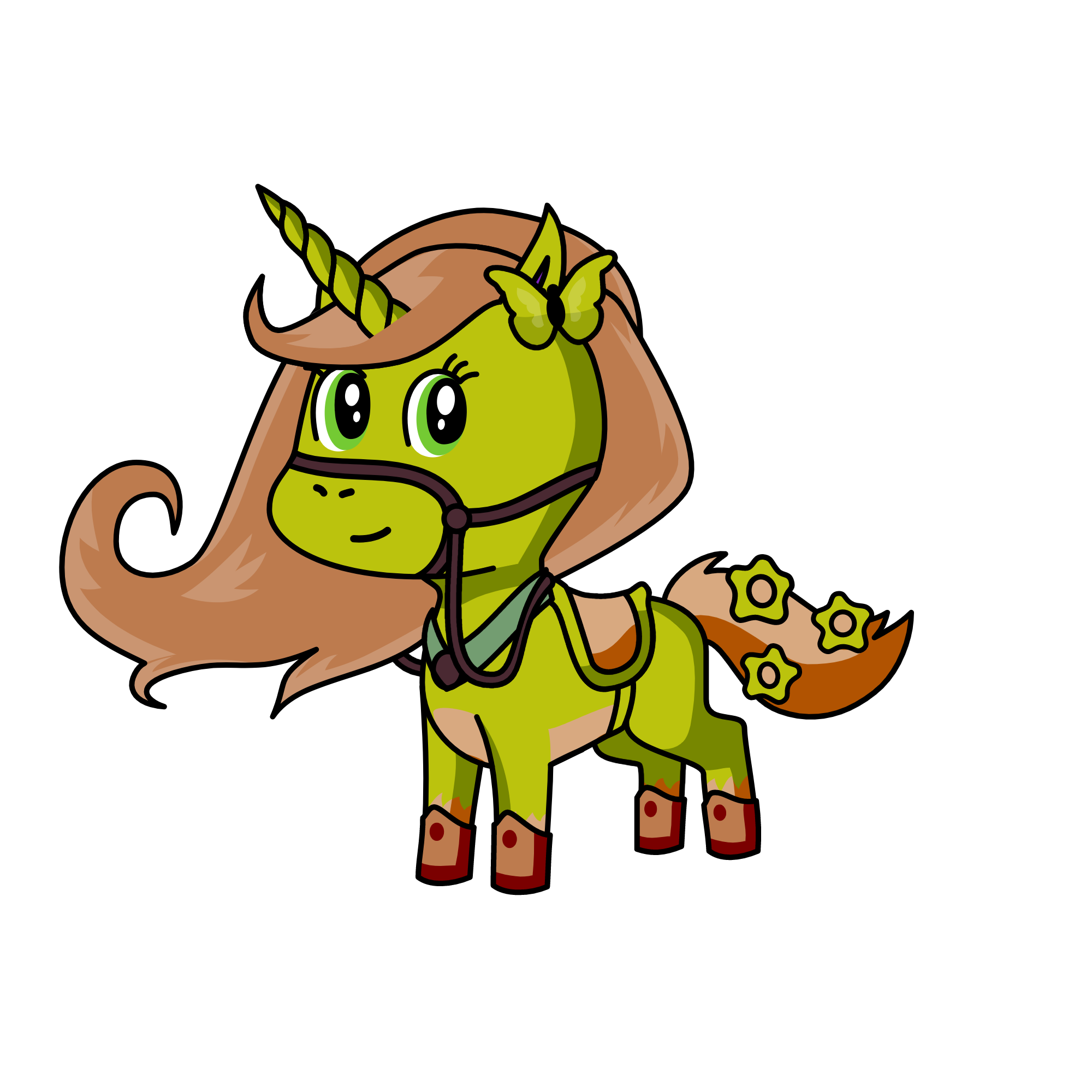 Forest spirit, the unicorn