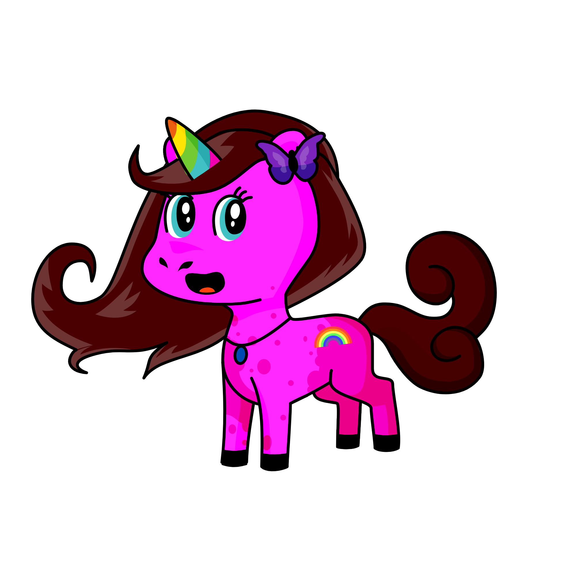 Rose, the unicorn