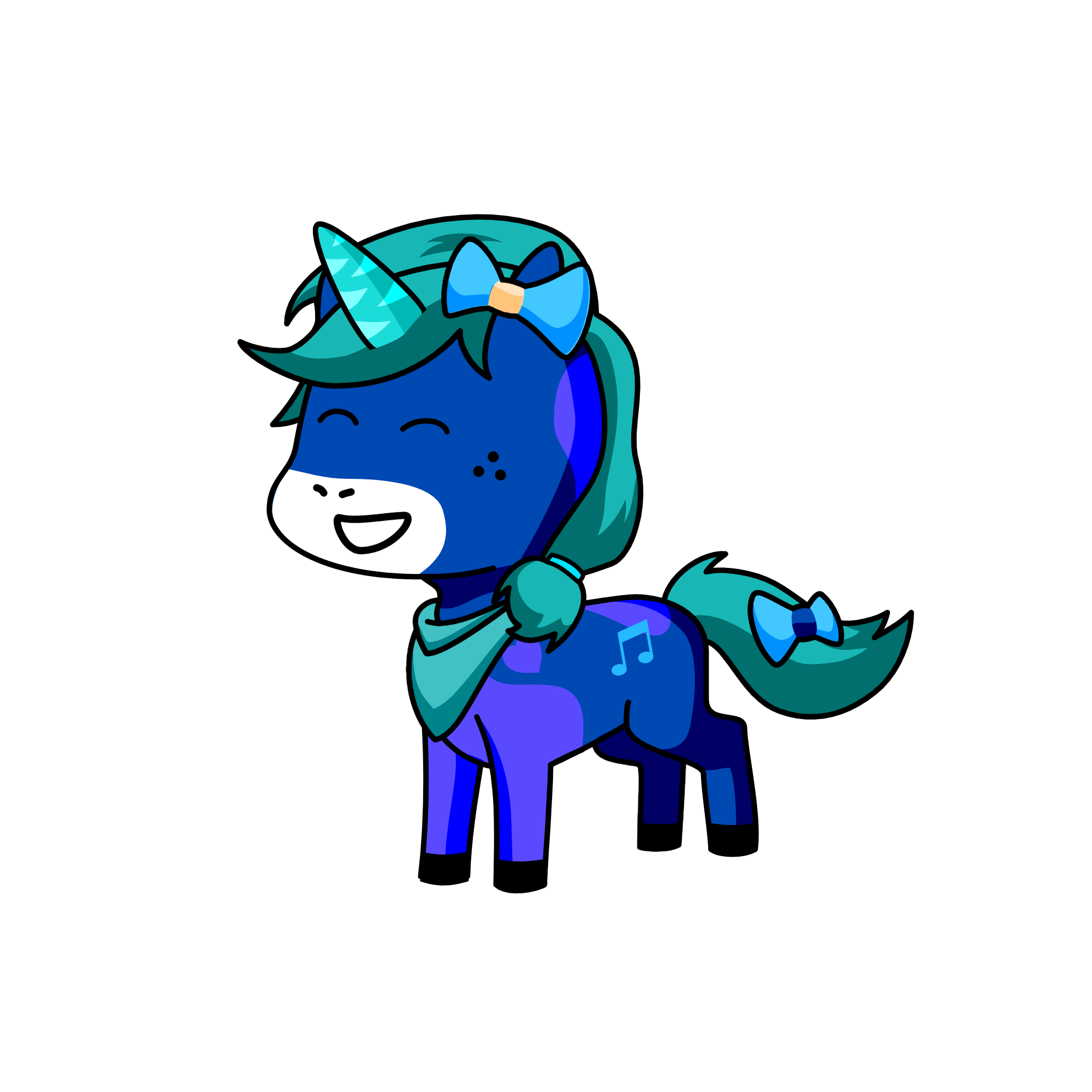 winter, the unicorn